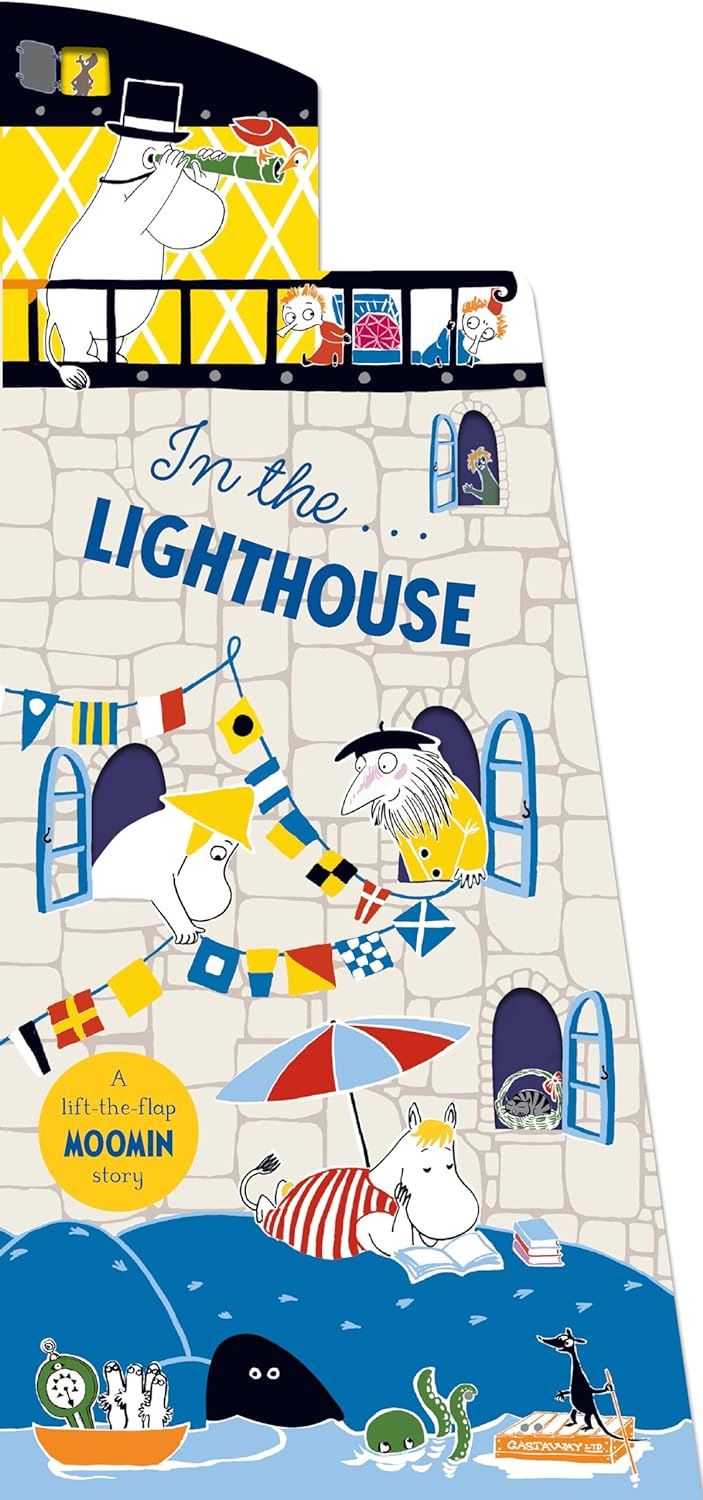 In The Lighthouse: Lift The Flap Moomin Story (Shaped Board Book)