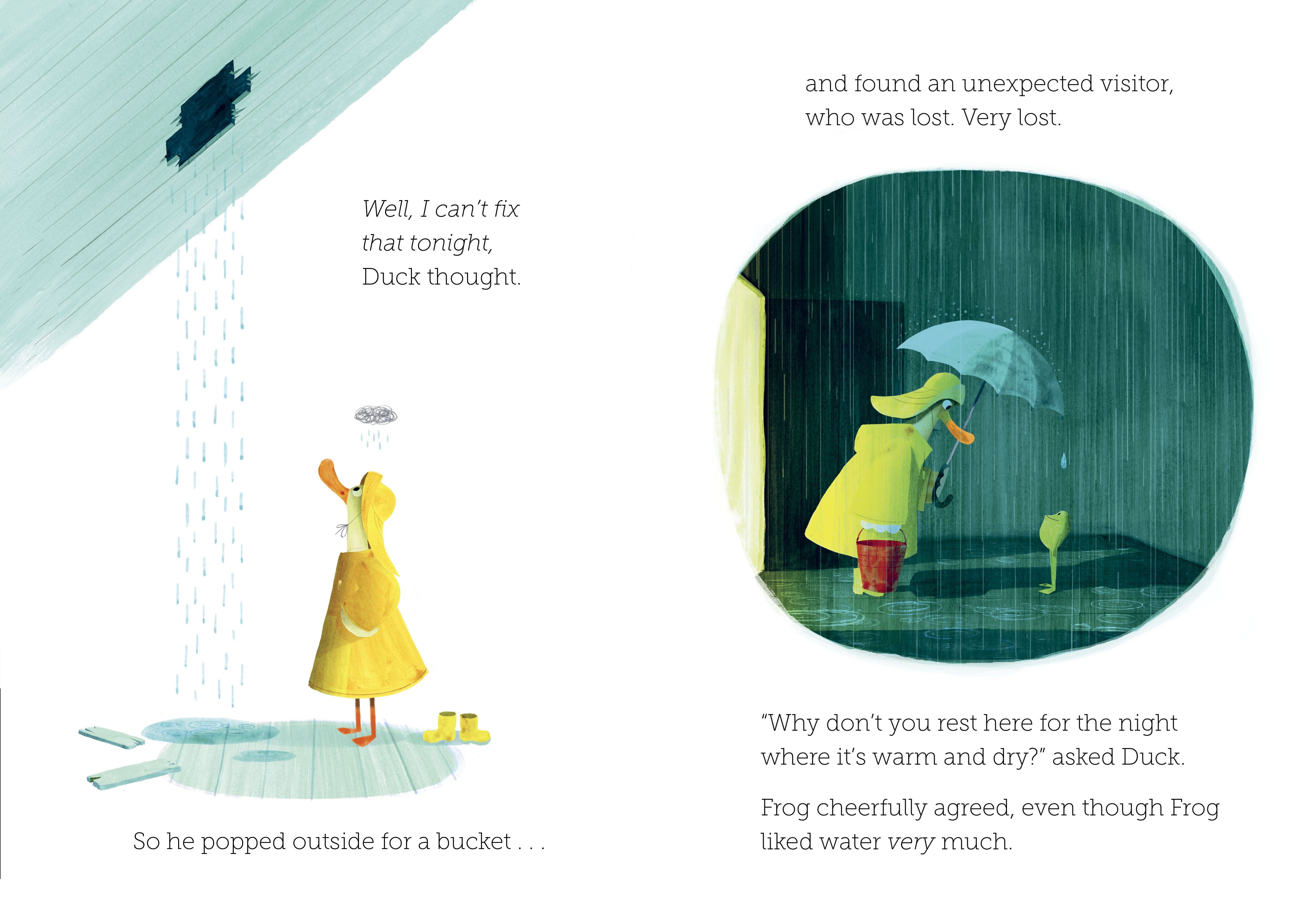 The Duck Who Didn't Like Water Board Book