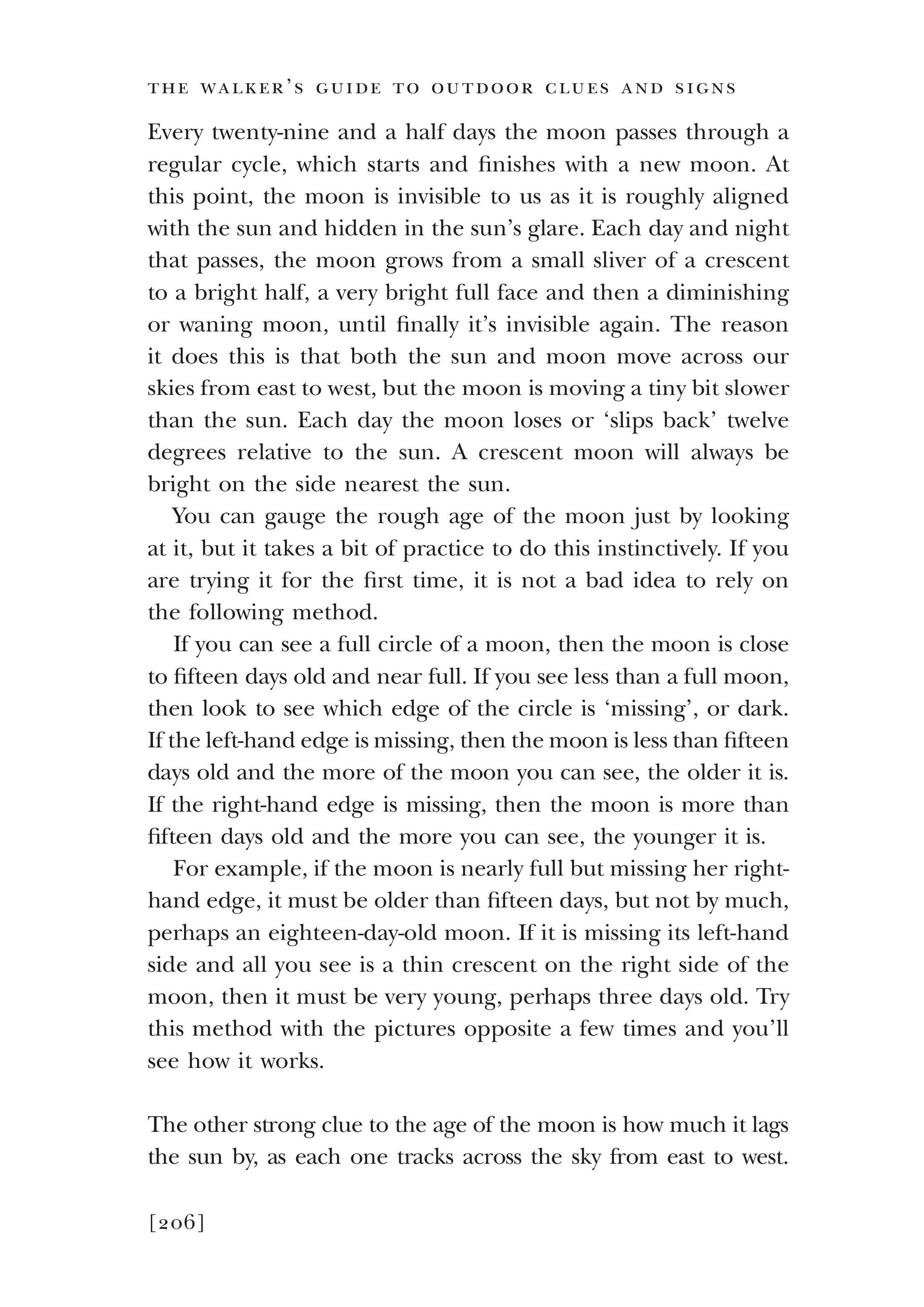 Walkers Guide to Outdoor Clues and Sighns