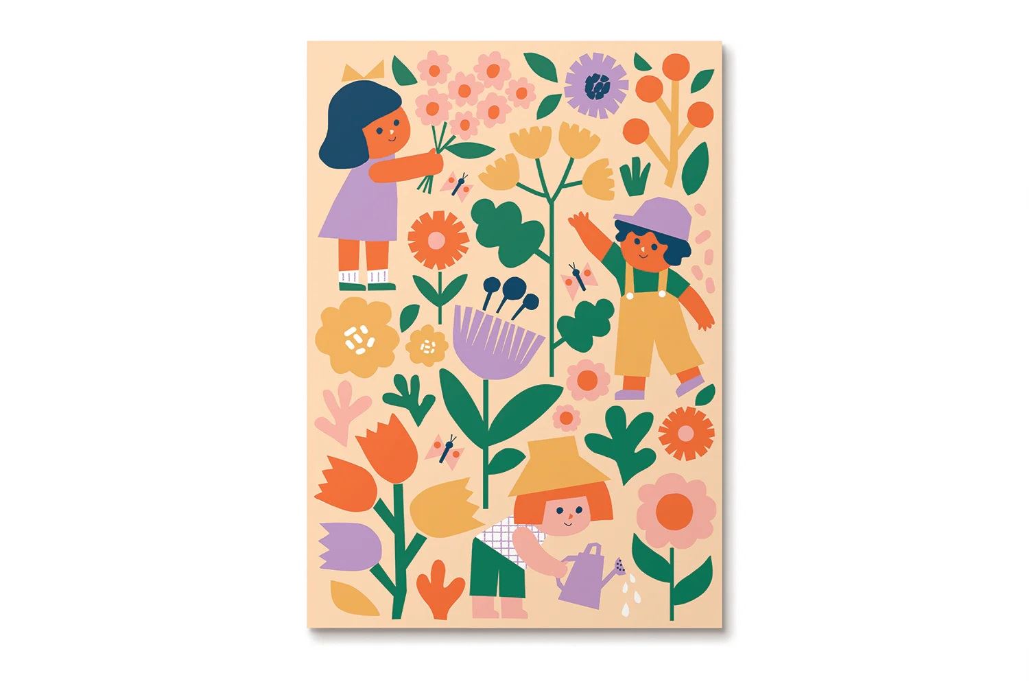 Paint By Numbers Kids - Flower Patch