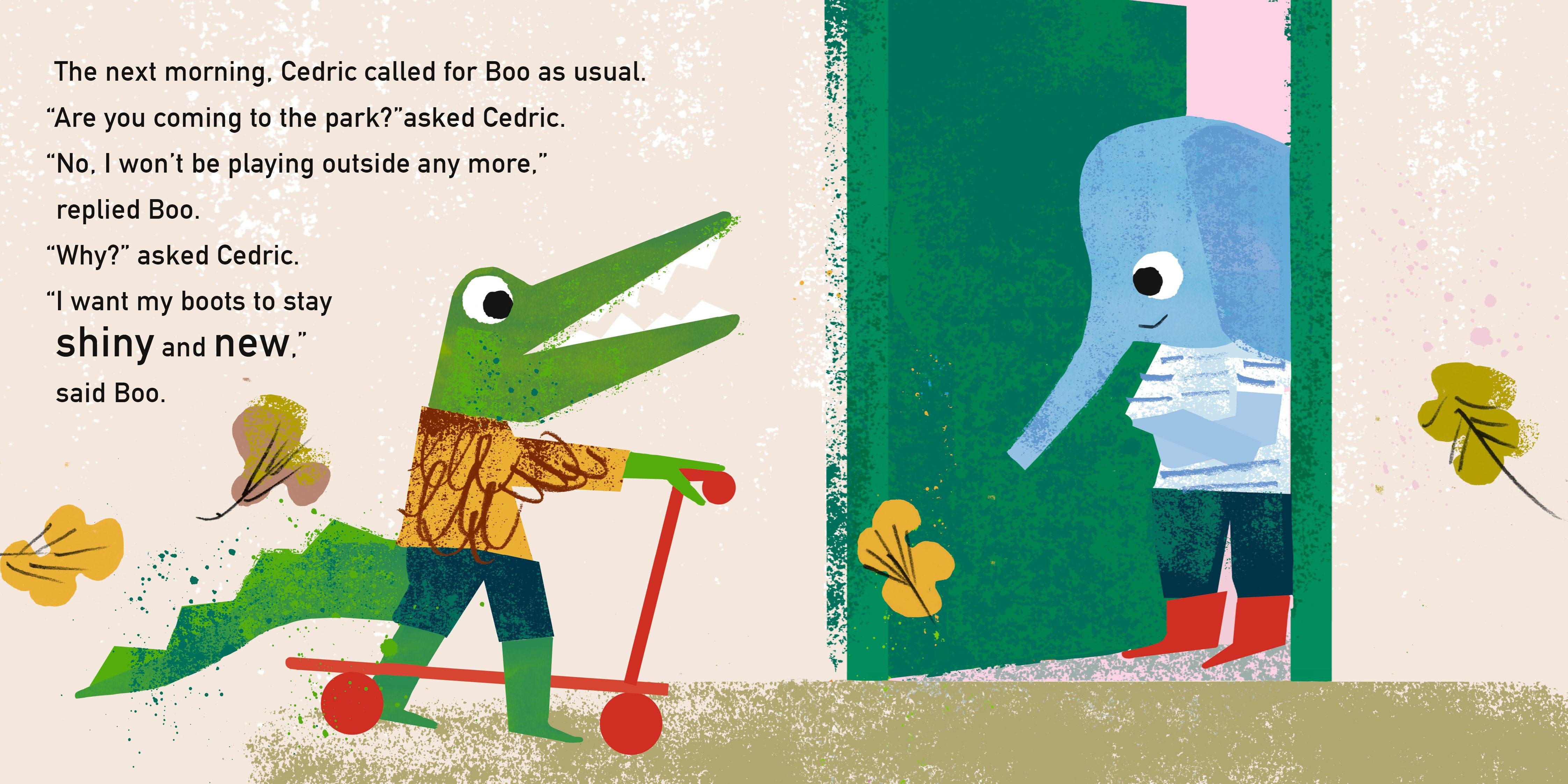 New Boots Cedric and Boo