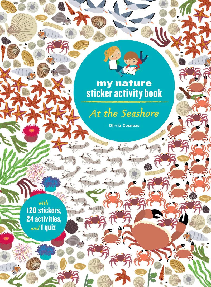 At The Seashore Sticker Activity Book