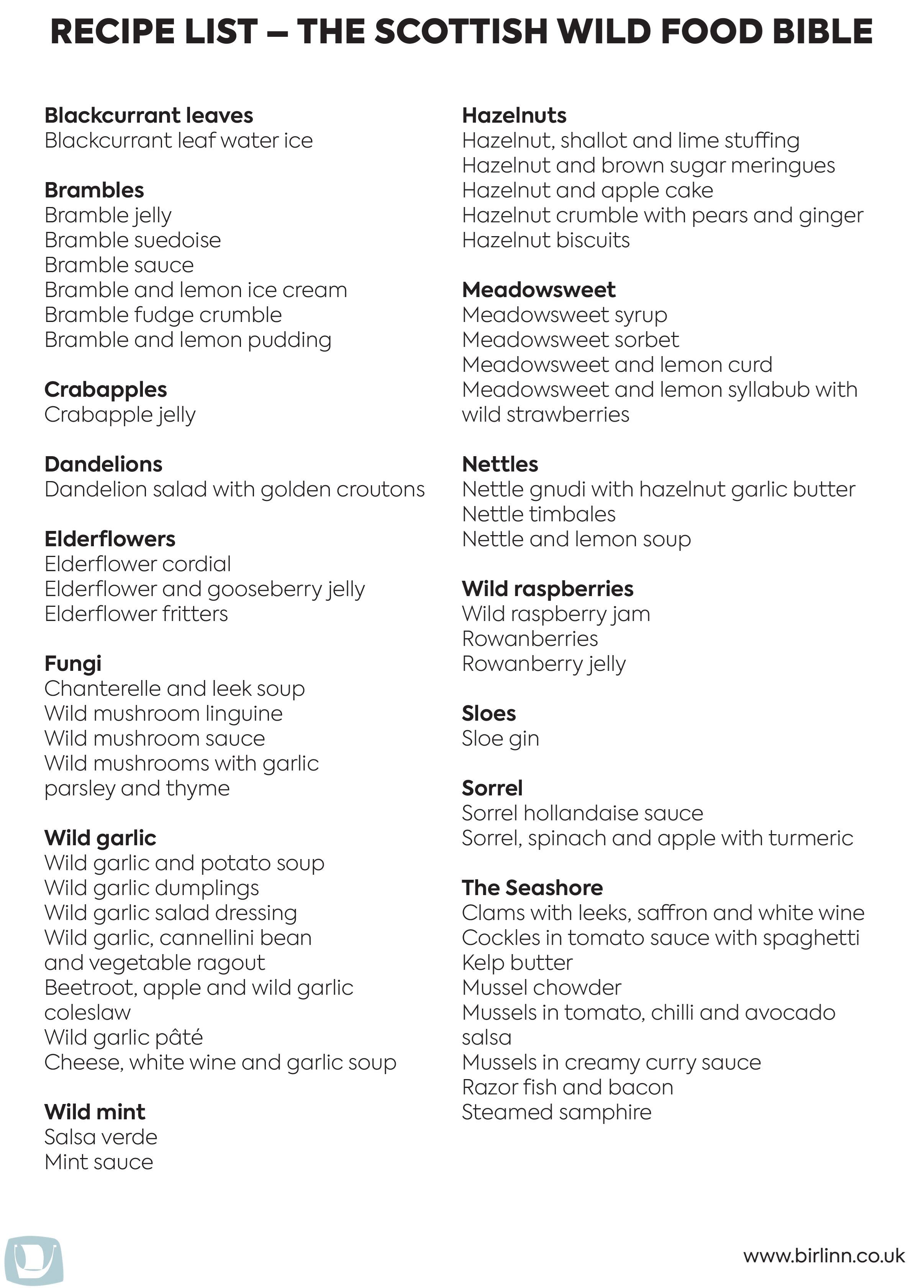 The Scottish Wild Food Bible