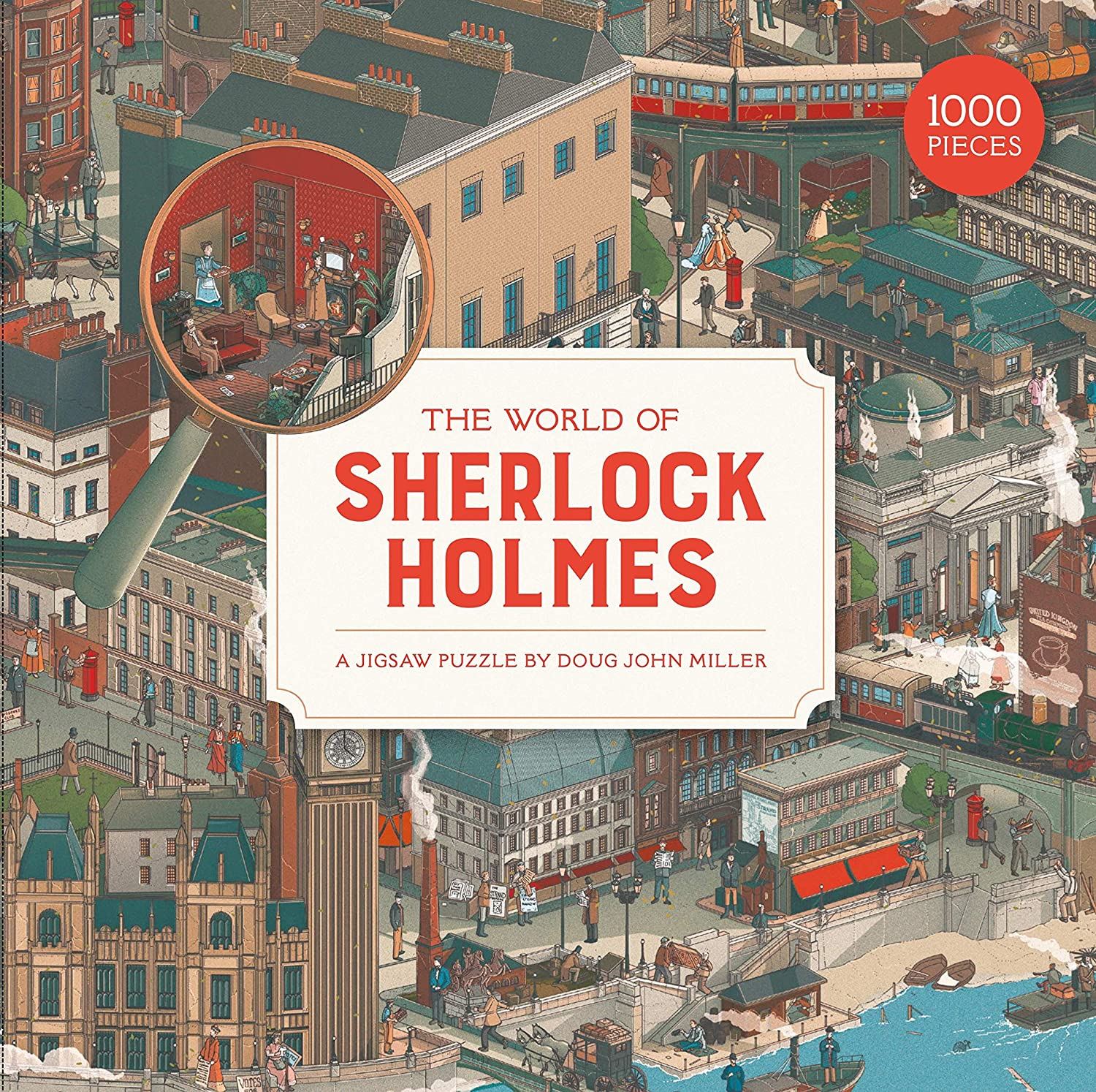 World Of Sherlock Holmes – 1000 Piece Jigsaw Puzzle