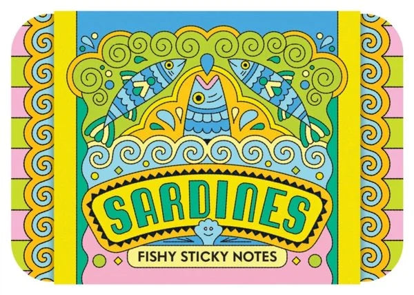 Sardines - Fishy Sticky Notes