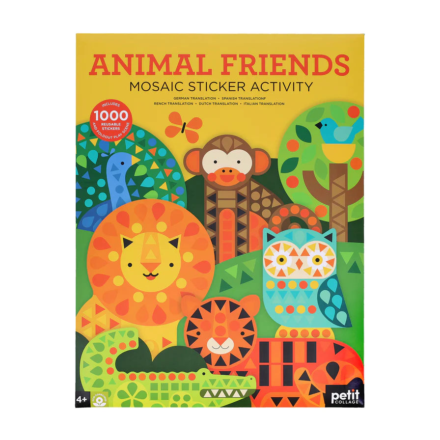 Mosaic Sticker Activity Book