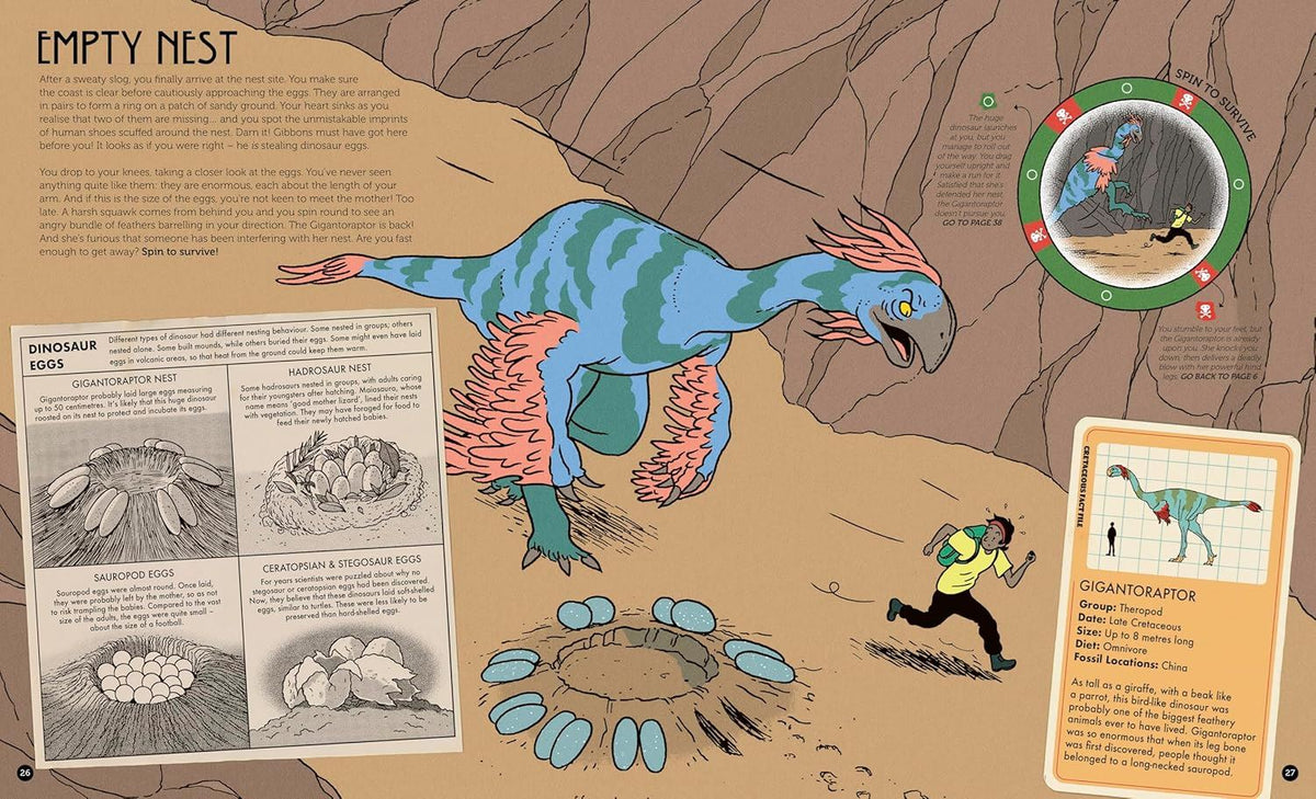 Spin to Survive : Dinosaur Island