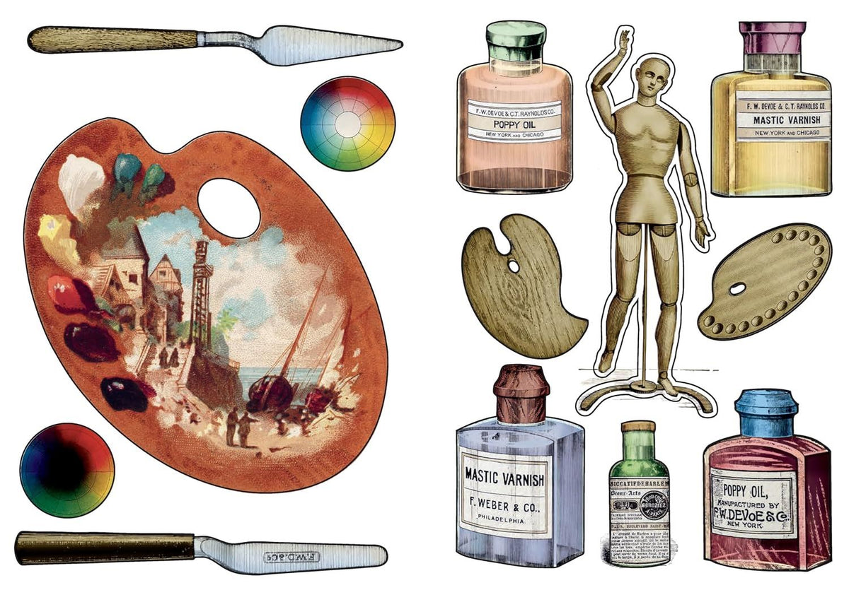 Artists Studio: A Little Sticker Book