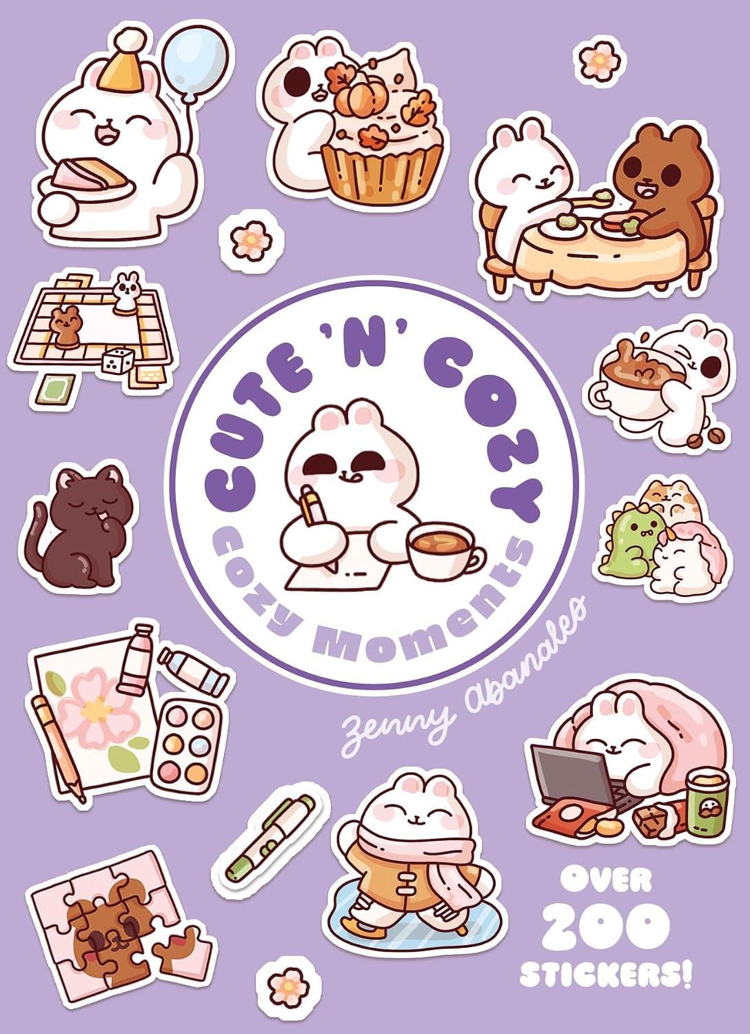 Cute 'n' Cozy Sticker Book: Cosy Moments