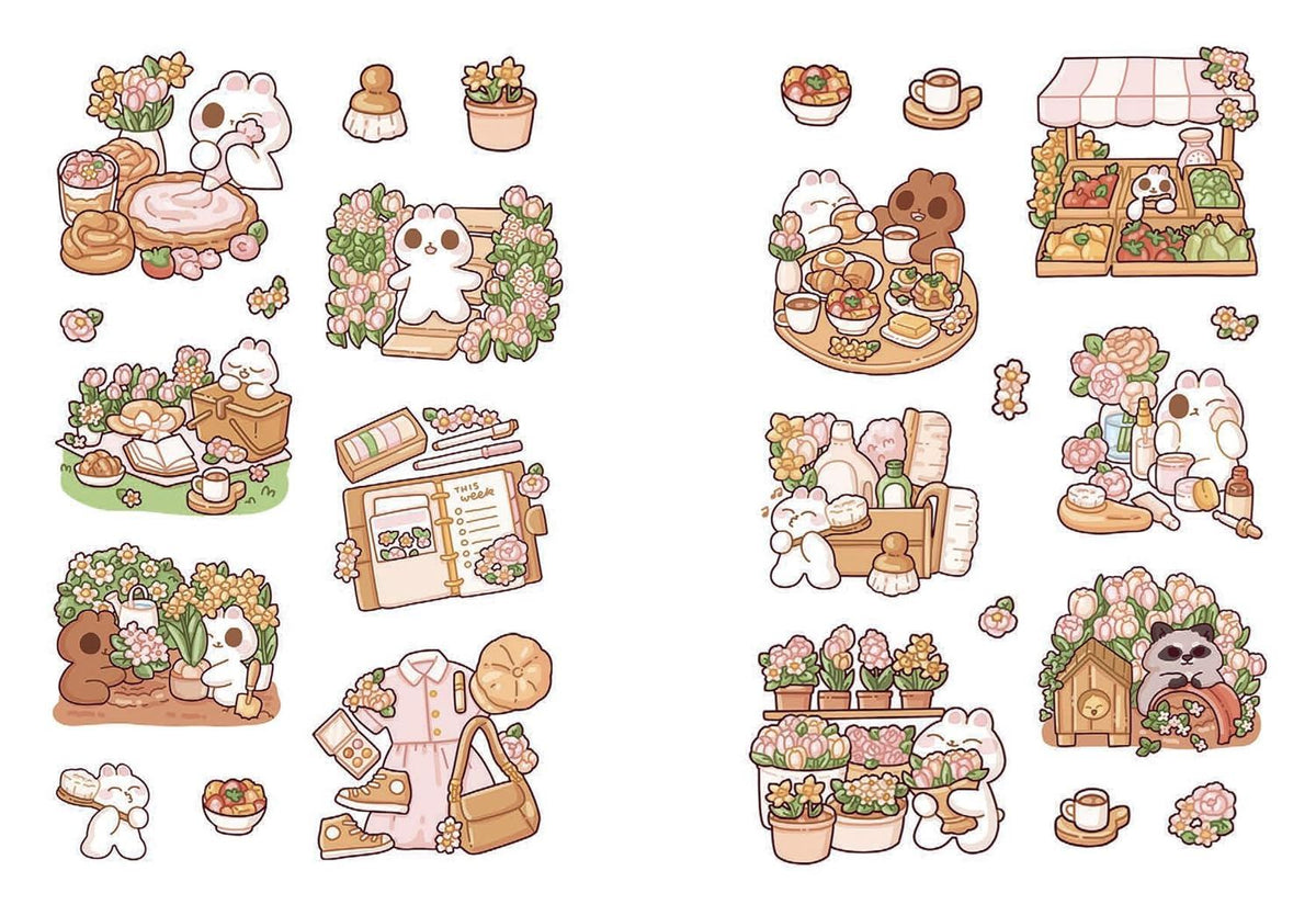 Cute 'n' Cozy Sticker Book: Cosy Moments