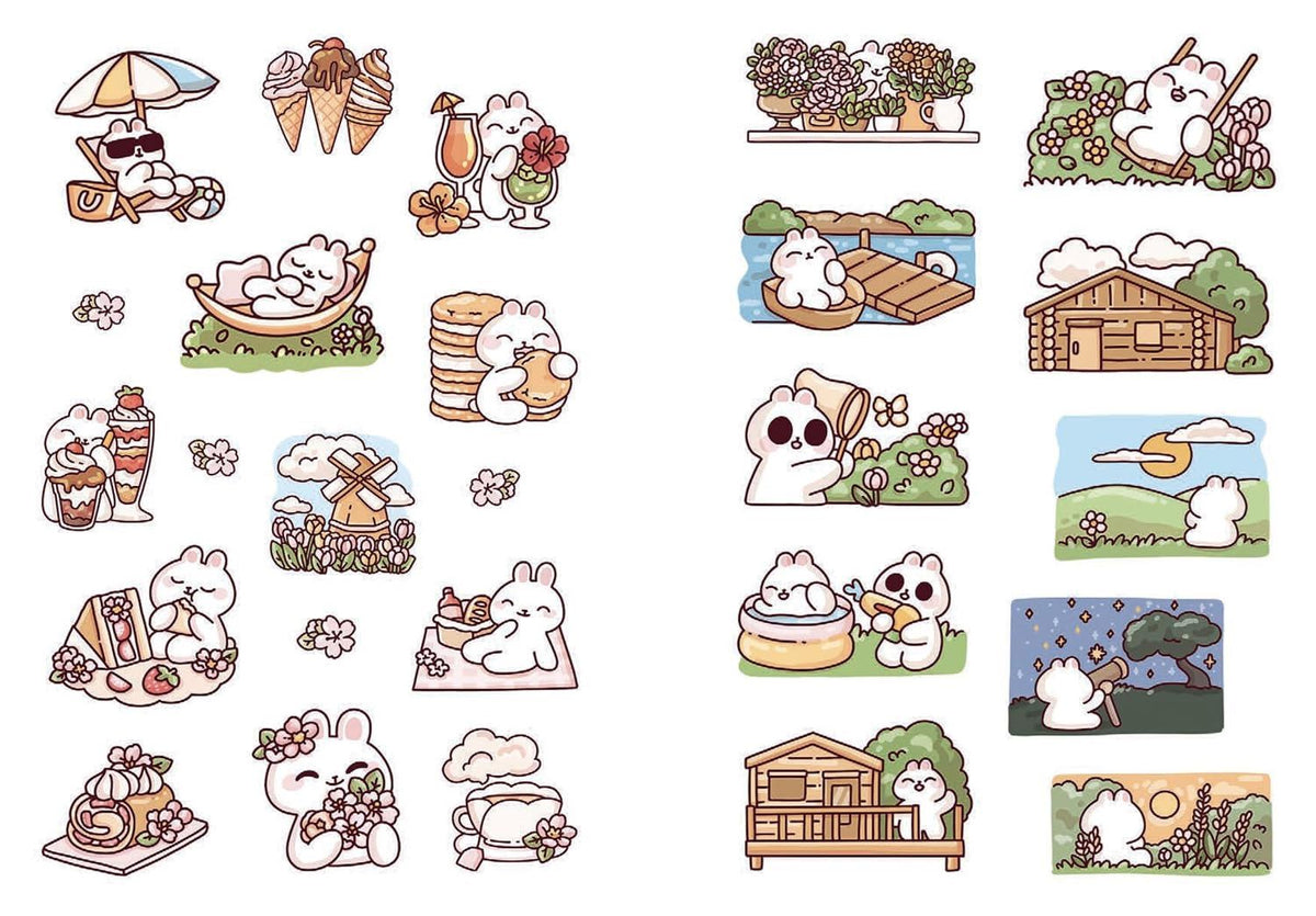 Cute 'n' Cozy Sticker Book: Cosy Moments