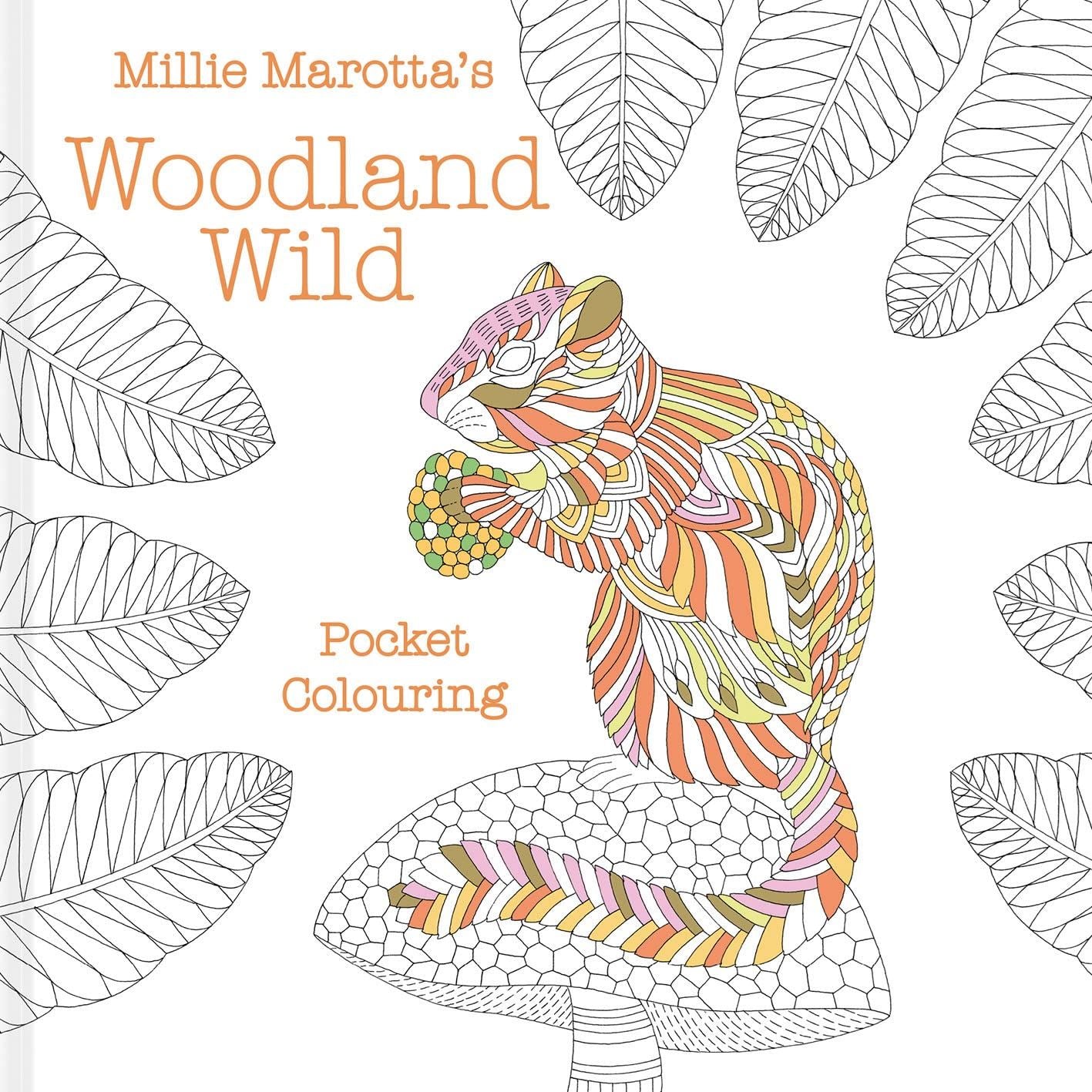 Woodland Wild Pocket Colouring Book