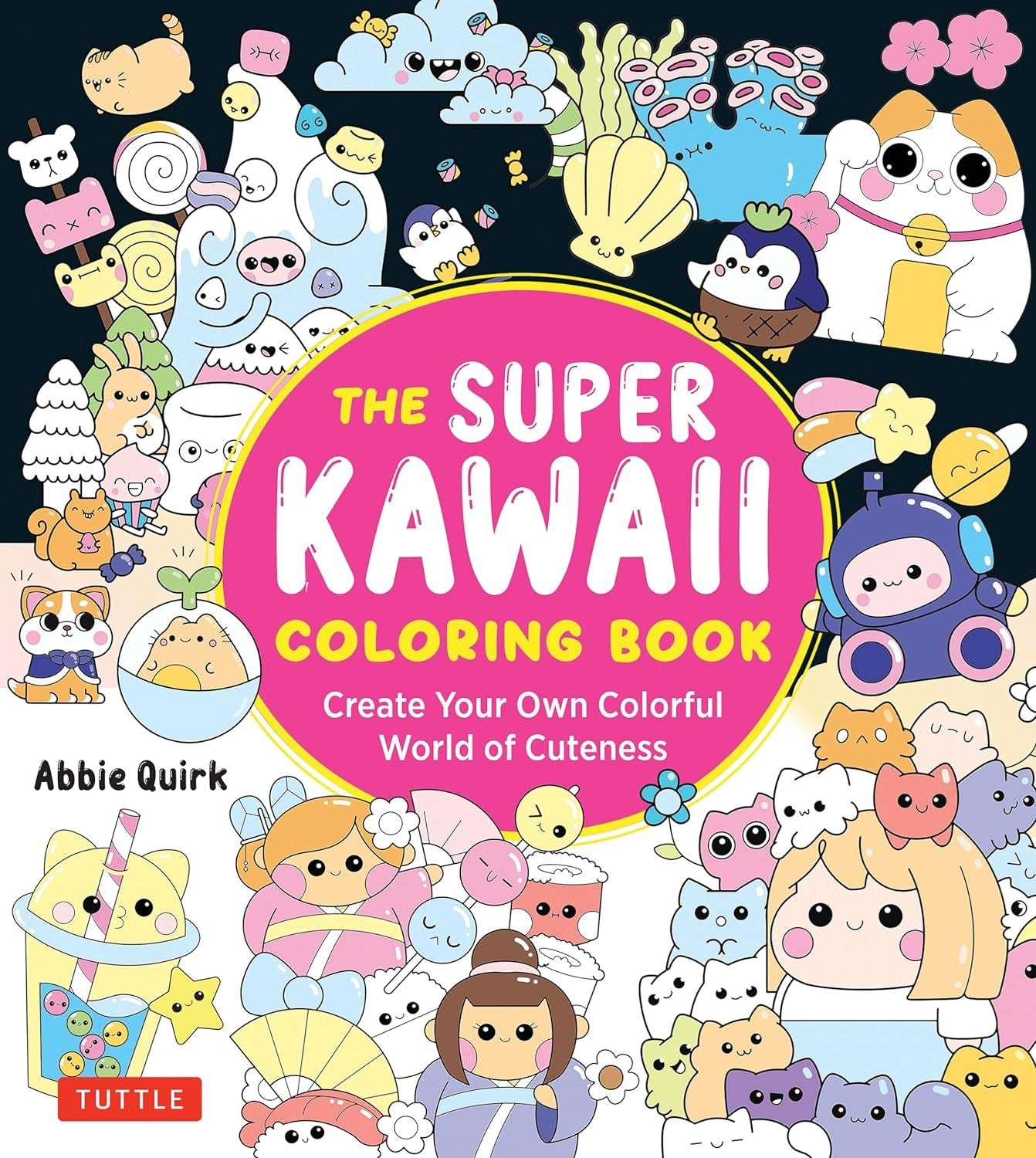 Super Kawaii Coloring Book