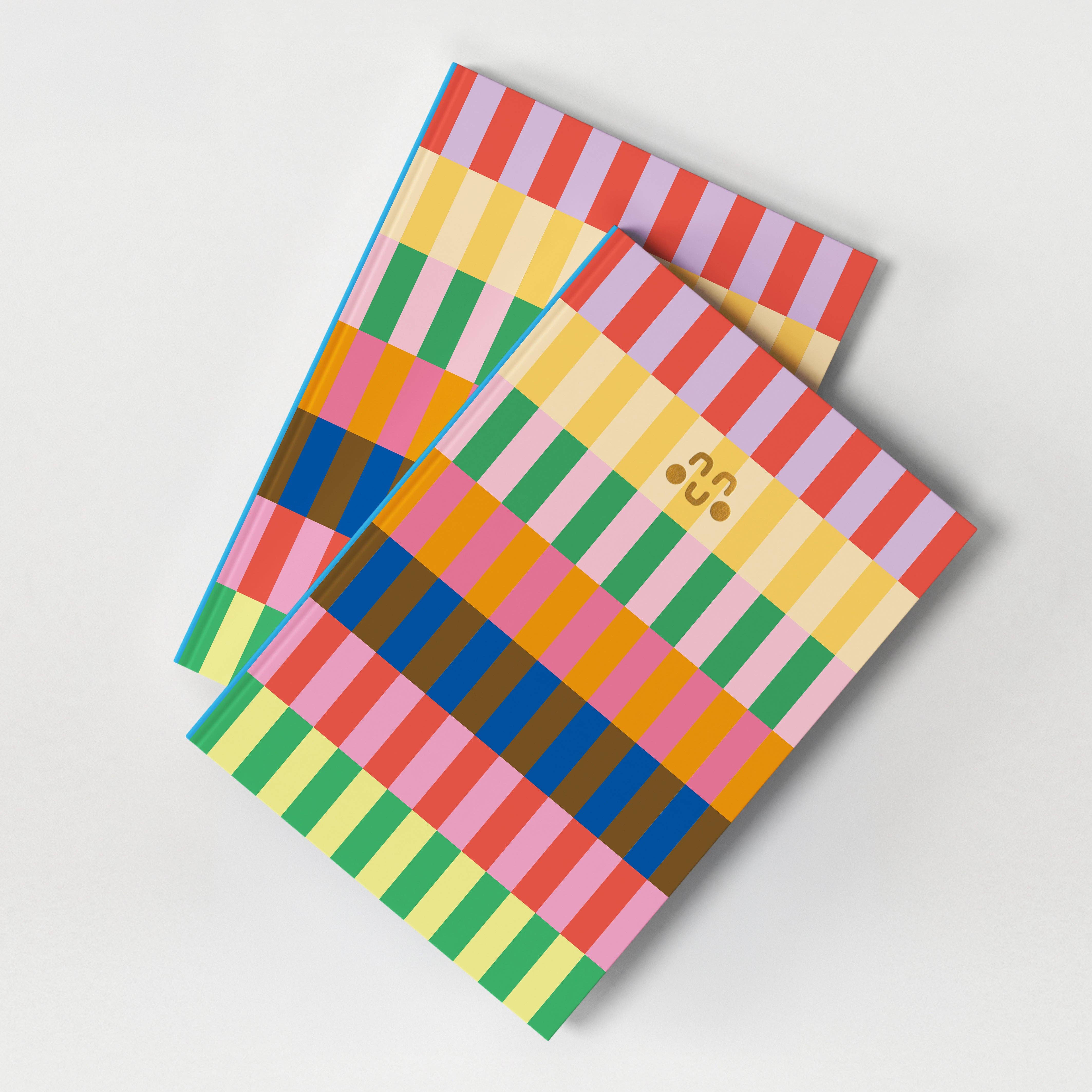 Stripe Tube Lined Notebook