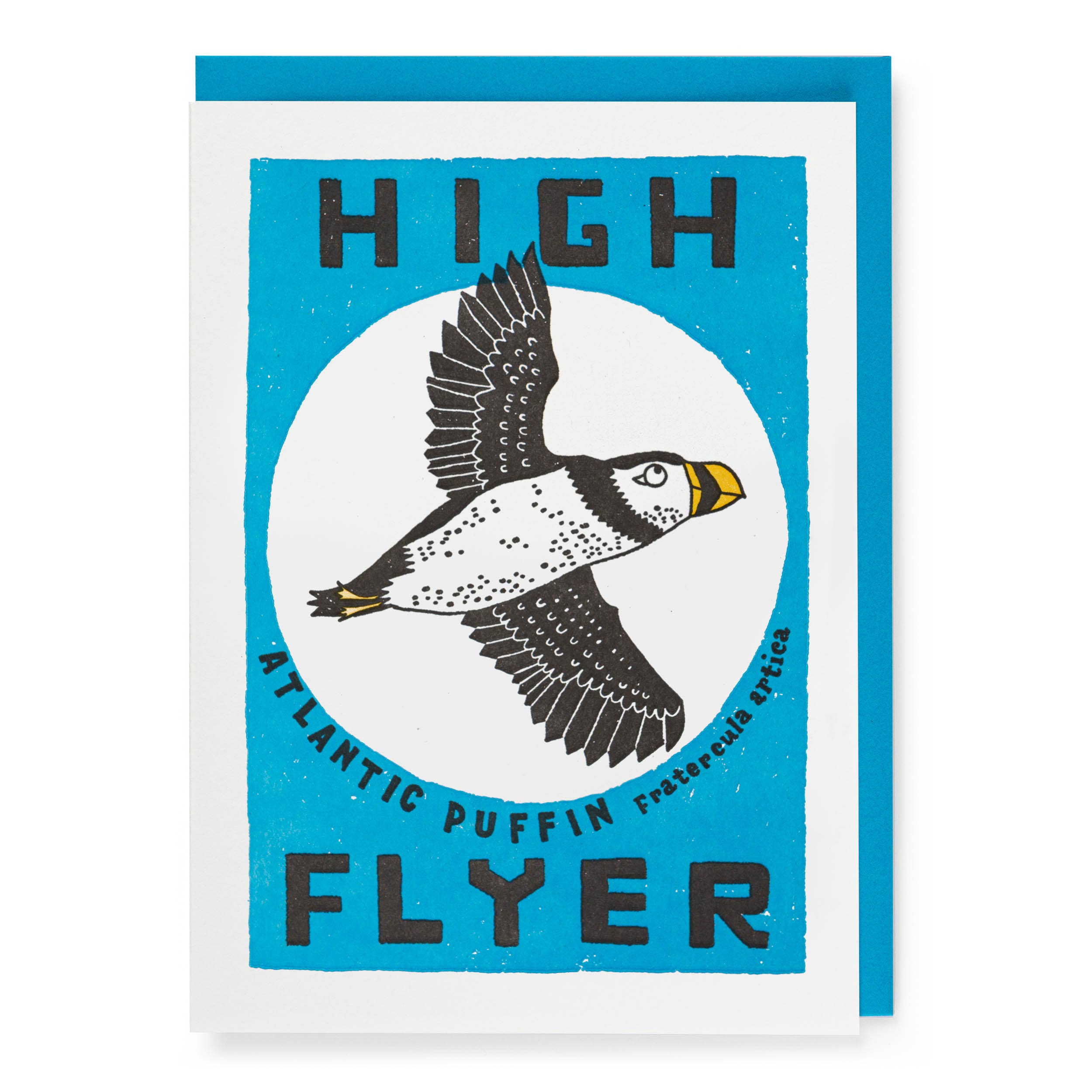 High Flyer Letterpress Card