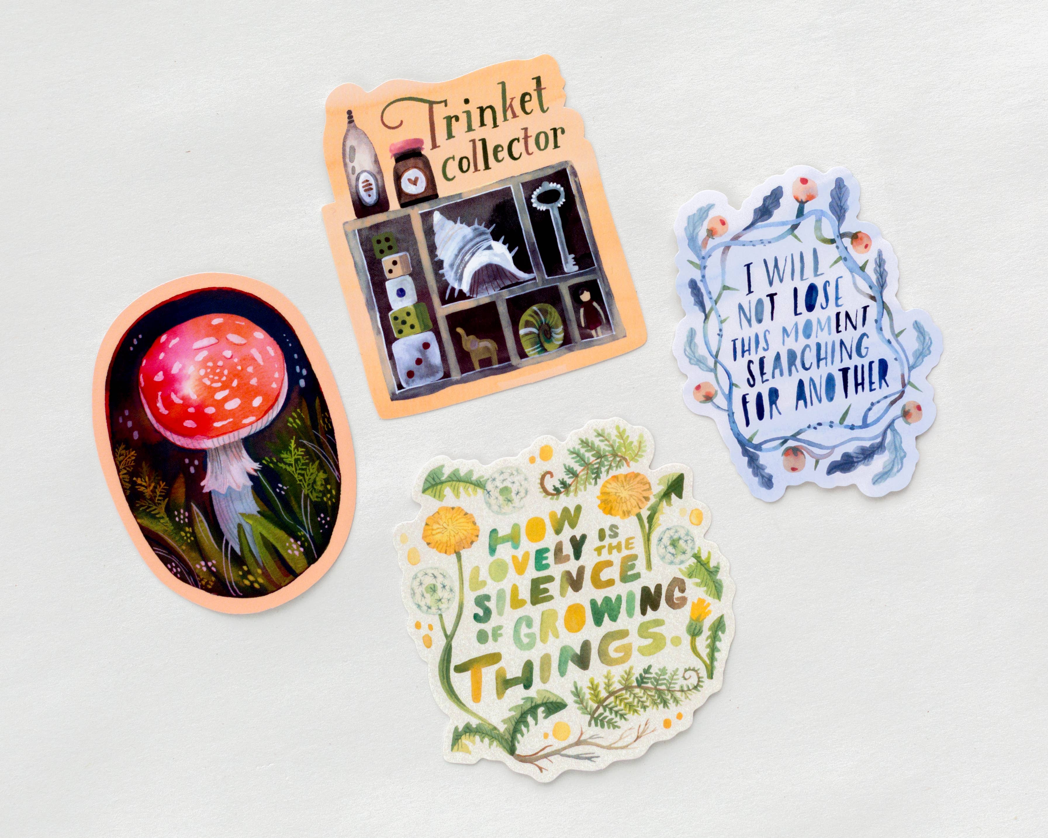 Trinket Collector Vinyl Sticker