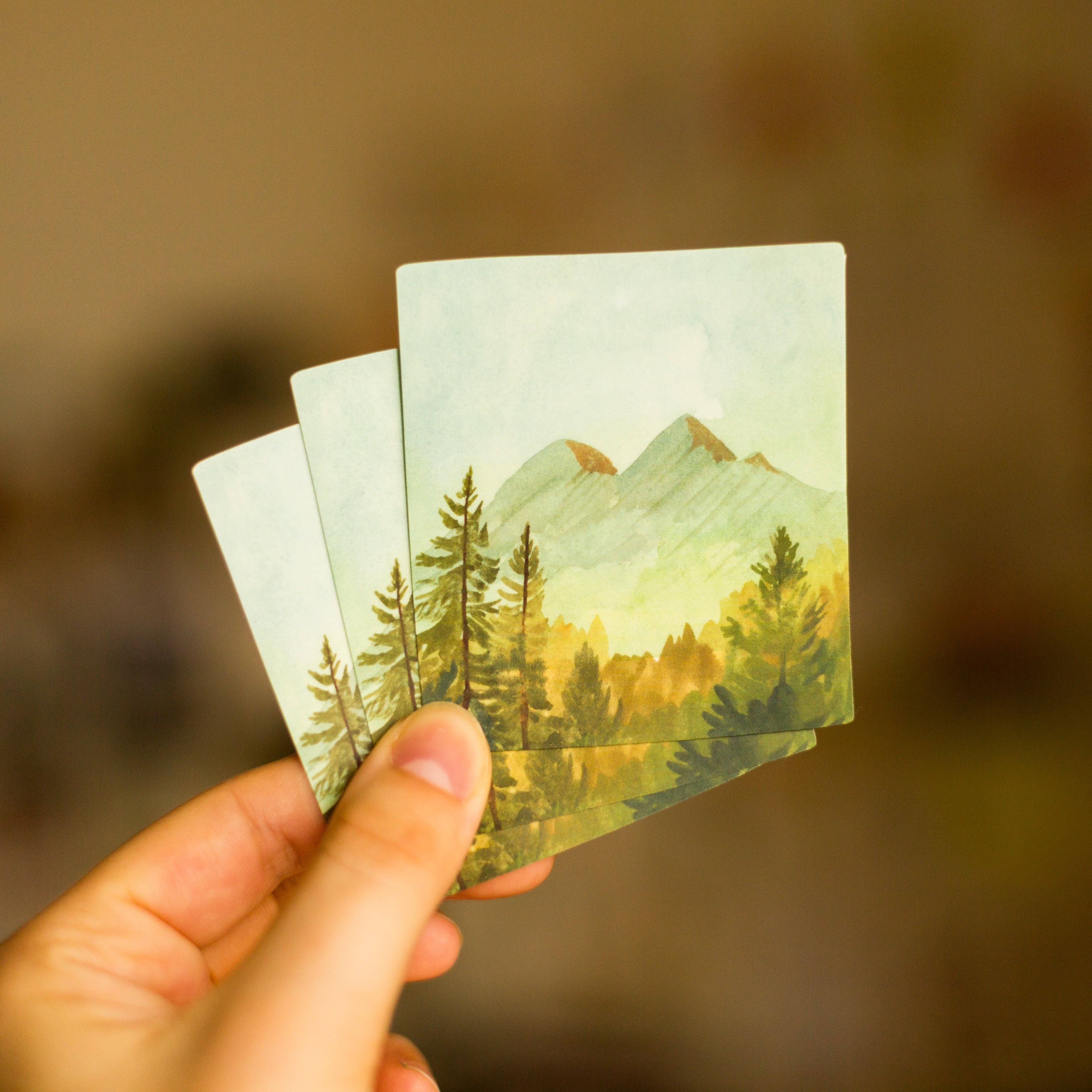 Mountain Vinyl Sticker