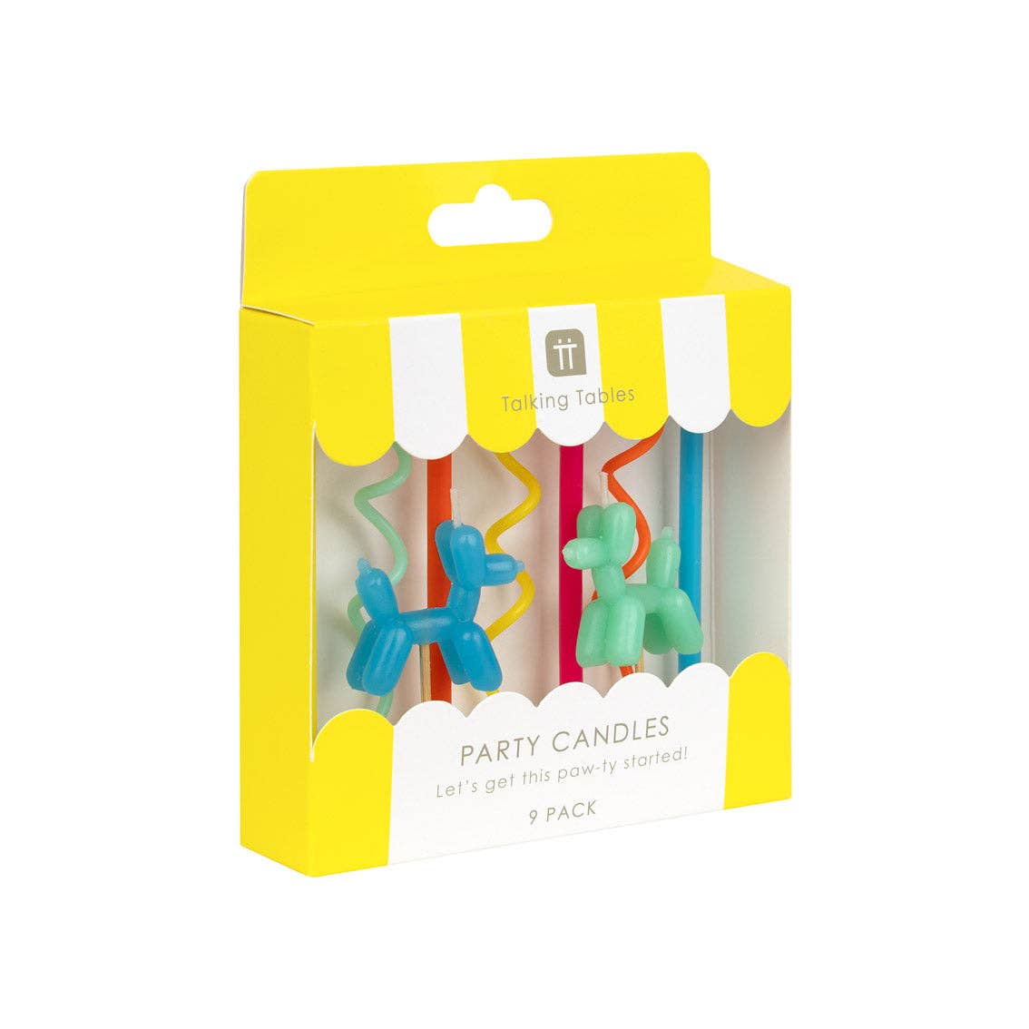 Balloon Dog Birthday Candles