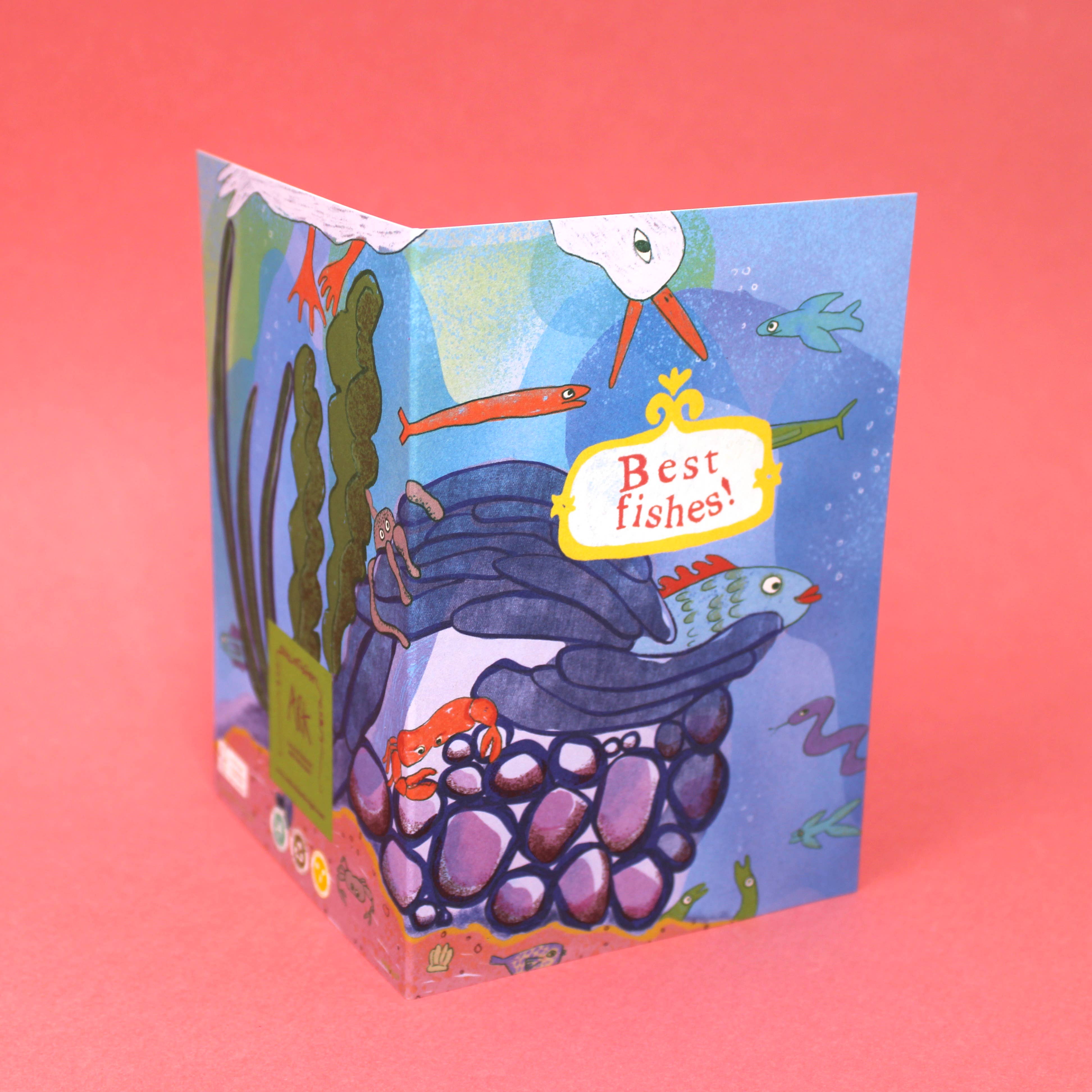 Best Fishes Greetings Card