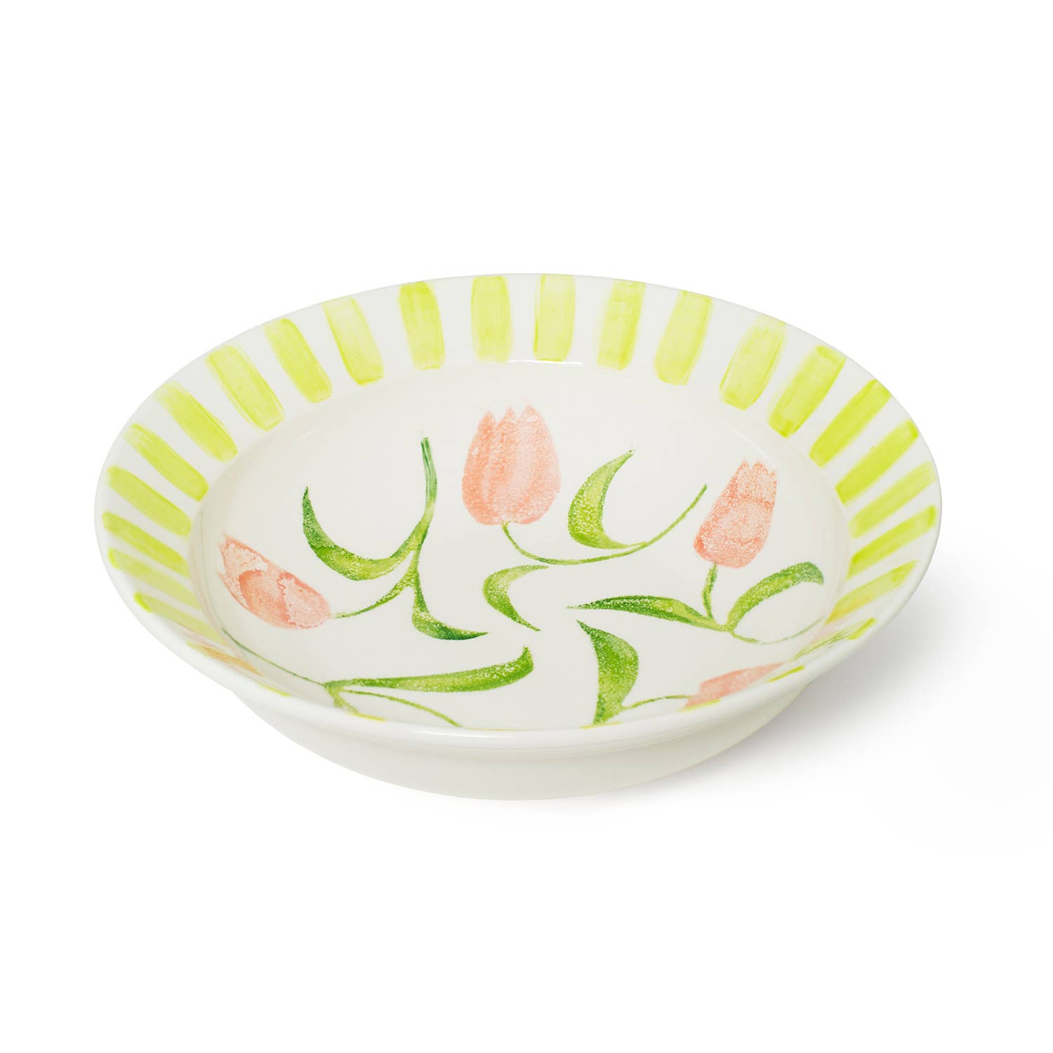 Pink Tulip Bowl