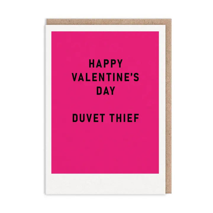 Duvet Thief Valentine's Card