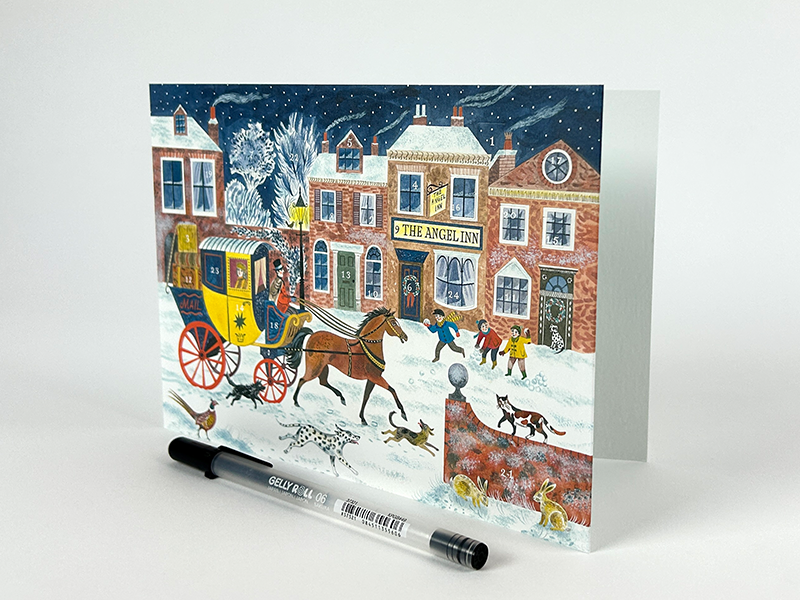 The Angel Inn Advent Card