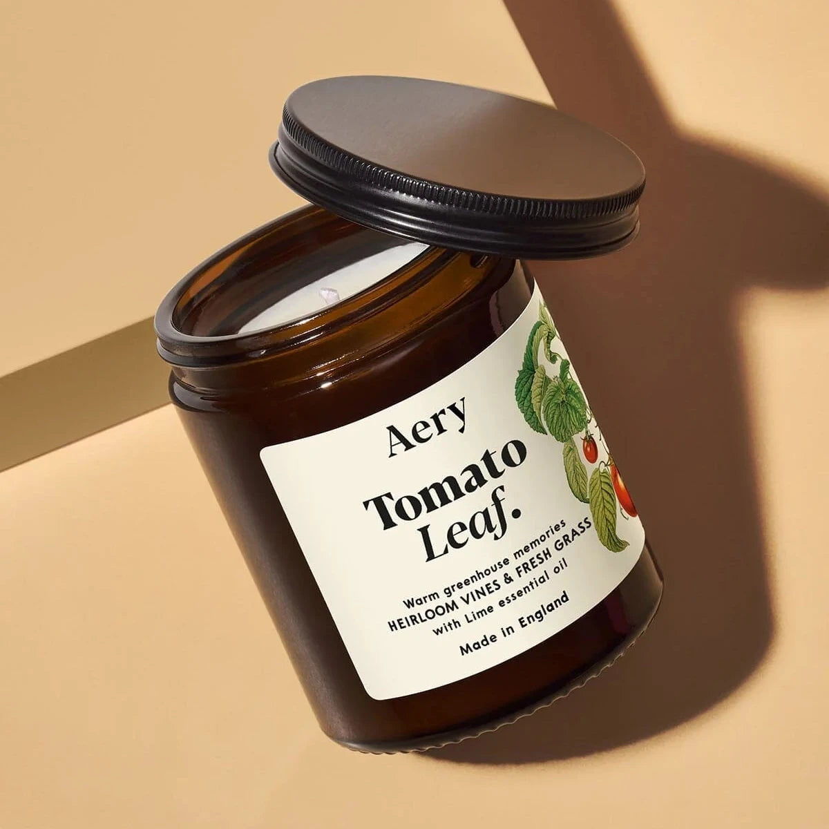 Tomato Leaf Scented Jar Candle