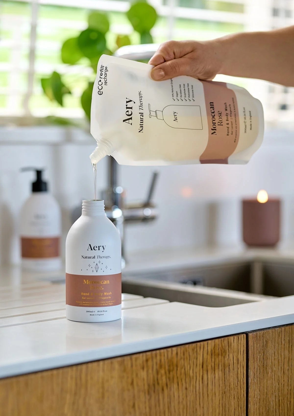 Moroccan Rose Hand and Body Wash Refill