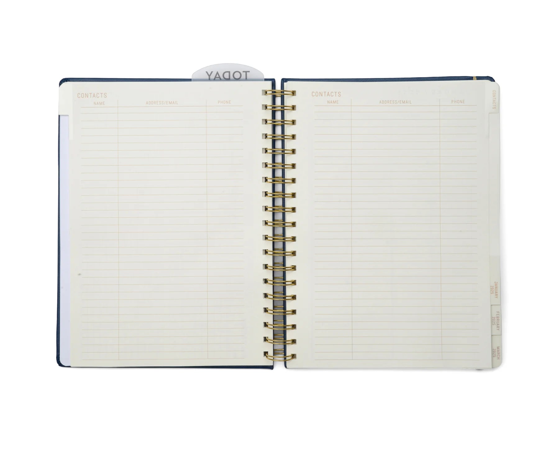 2025 12 Month Planner - Live By The Sun