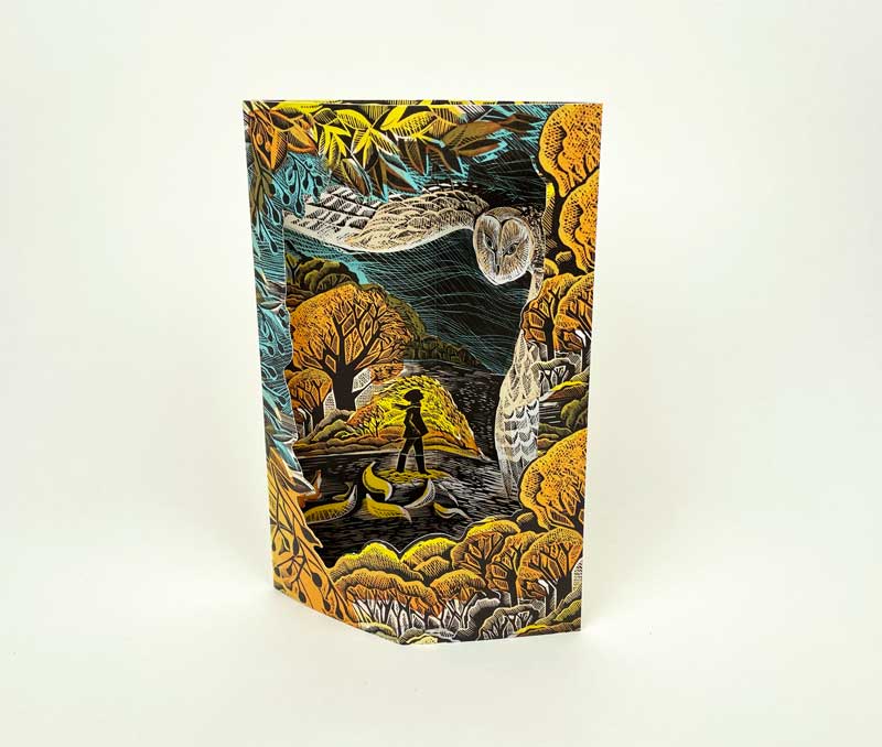 October Owl Fold Out Card