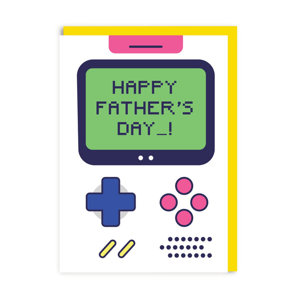 GameBoy Father's Day Card