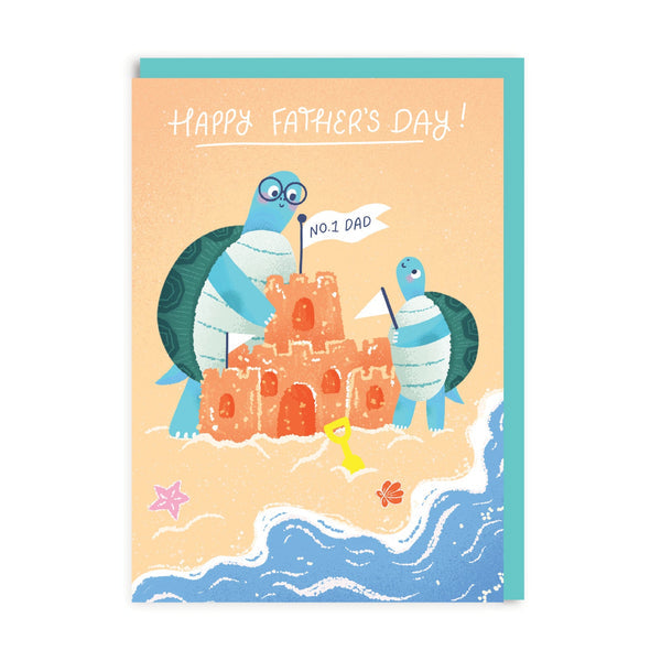 Tortoise Number One Dad Father's Day Card