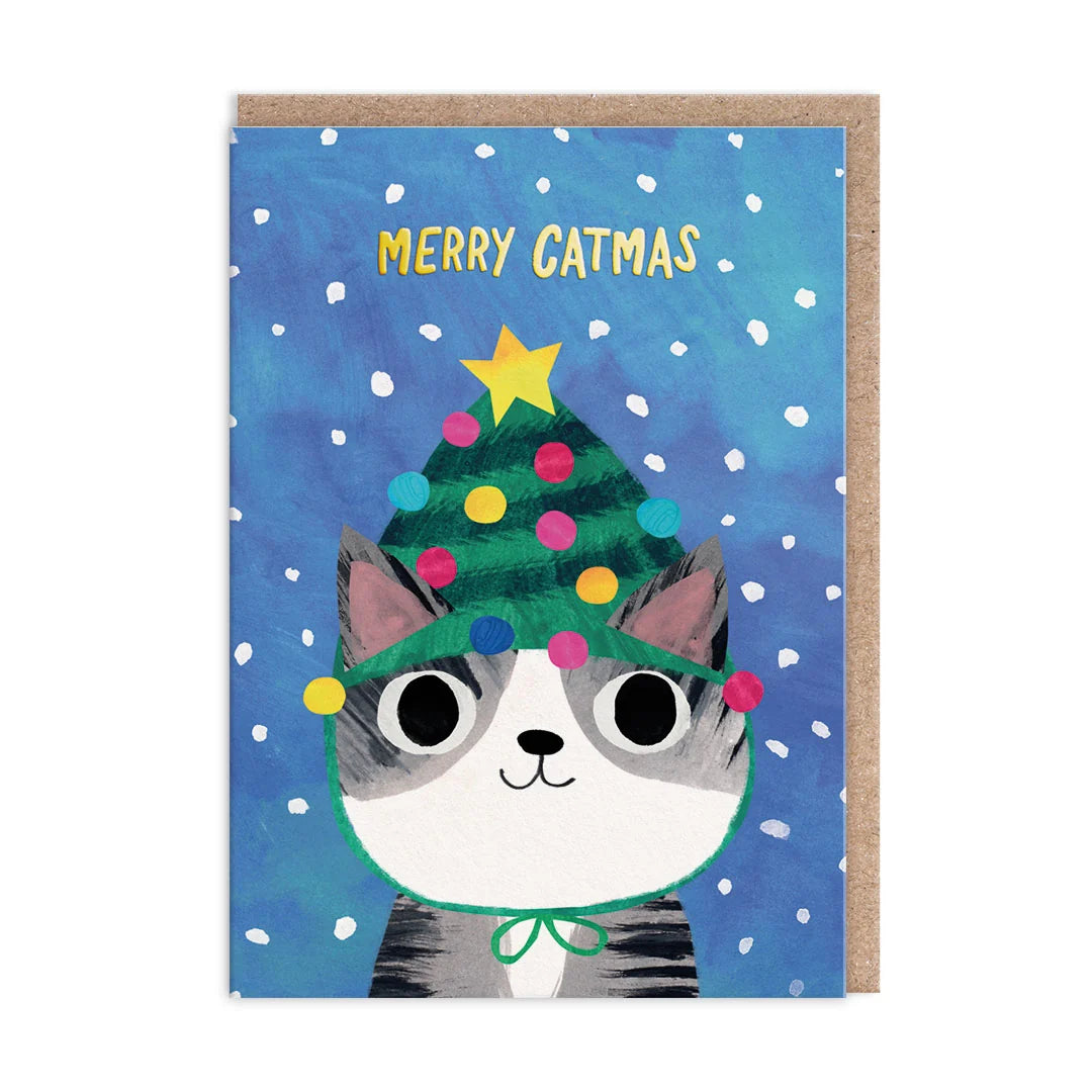 Planet Cat Charity Christmas Cards (Pack of 9)