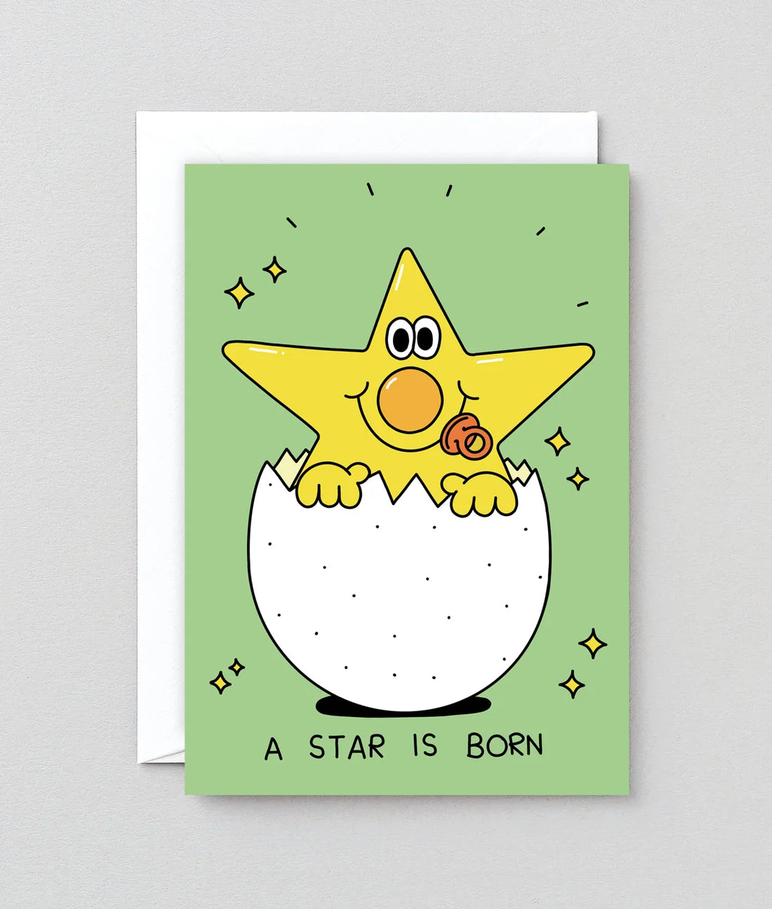 A Star Is Born New Baby Card