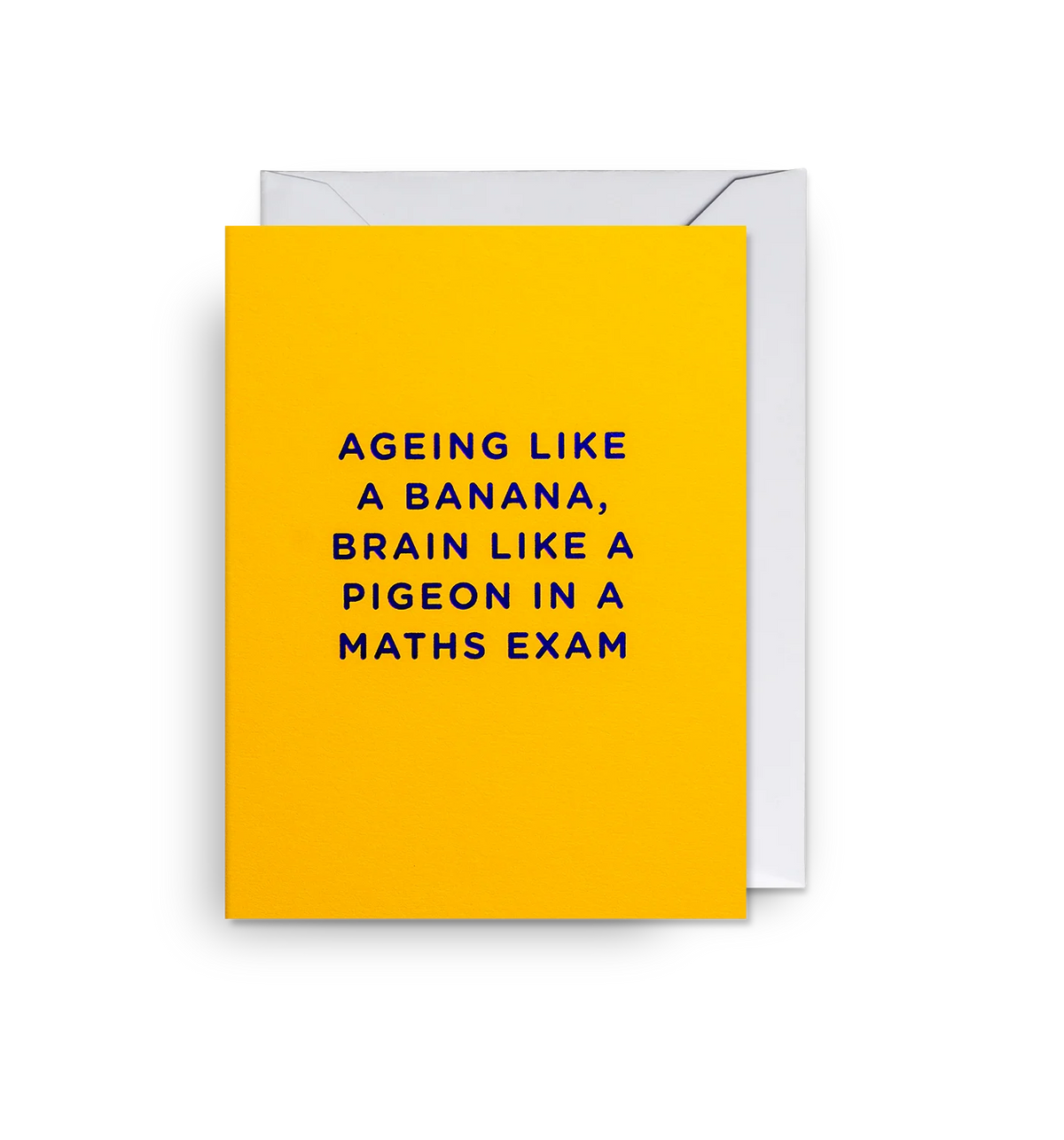 Aging Like A Banana Mini Birthday Card