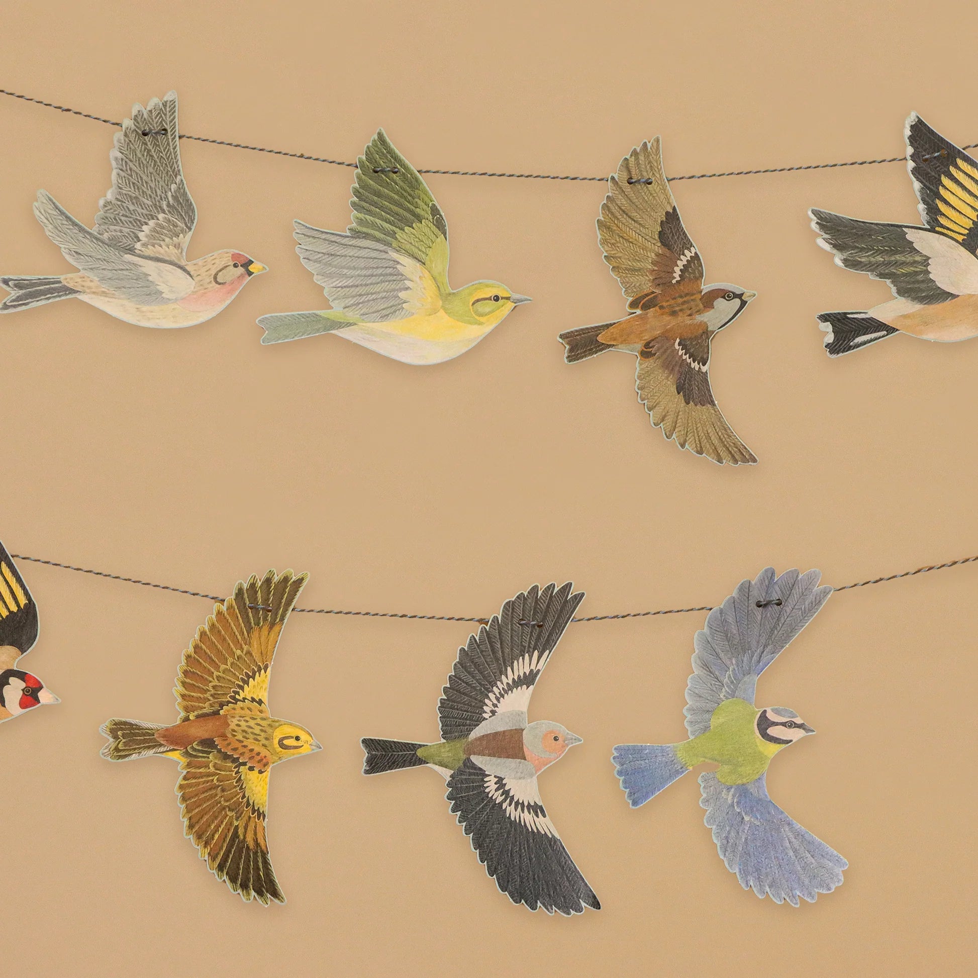British Bird Garland
