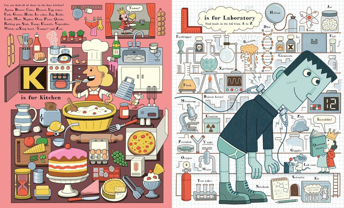Search & Find: Alphabet Of Alphabets