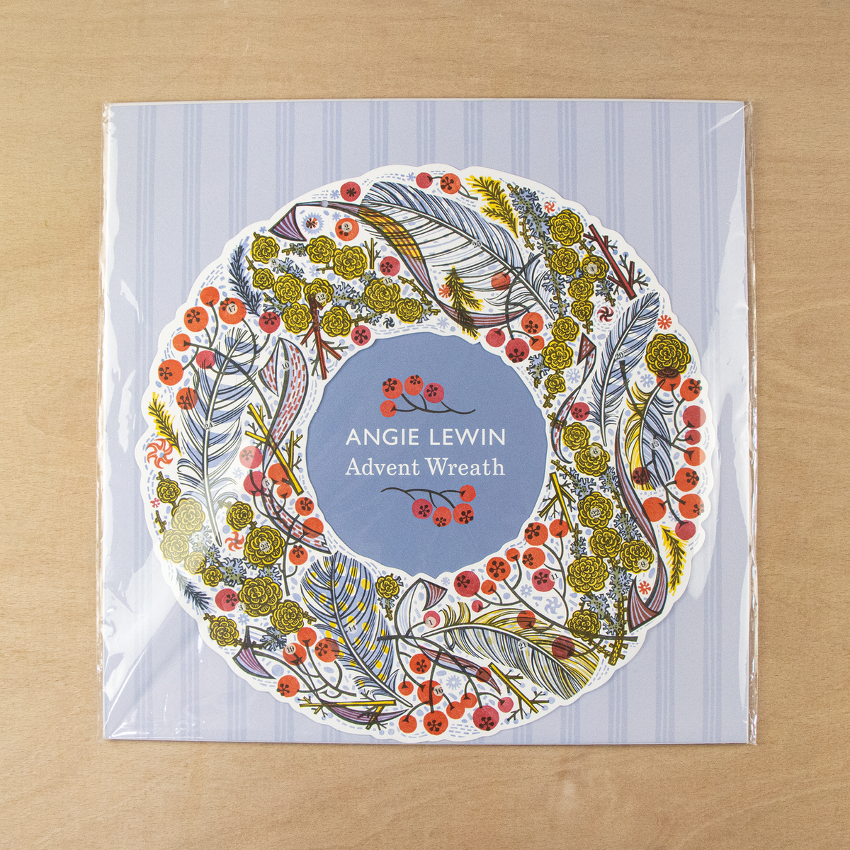 Advent Wreath by Angie Lewin Advent Calendar