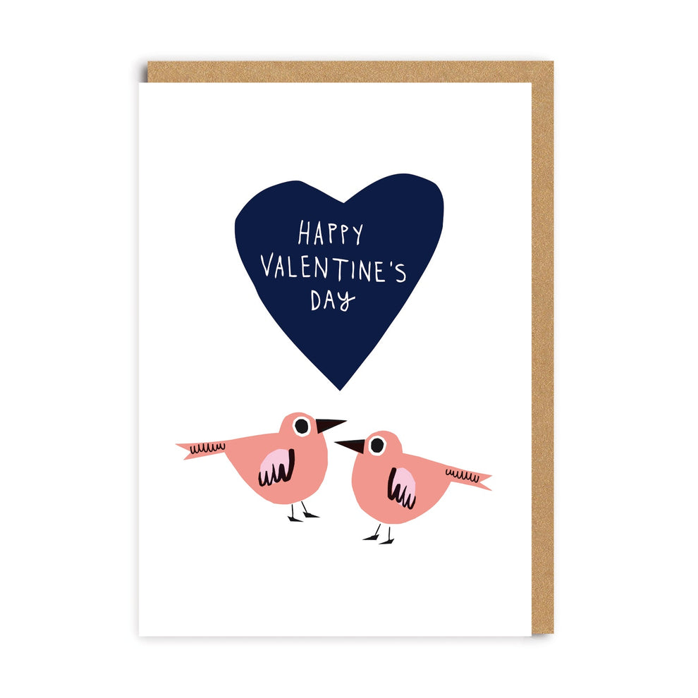 Love Birds Valentine's Day Card