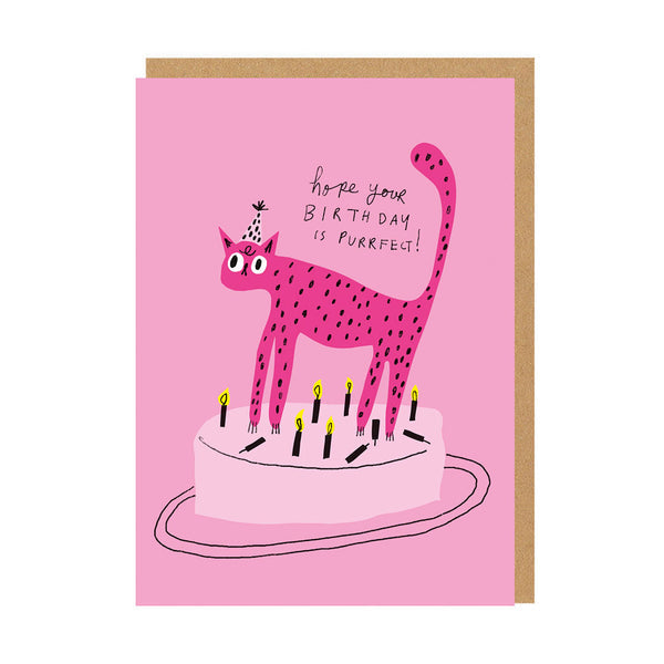 Purrfect Birthday Card