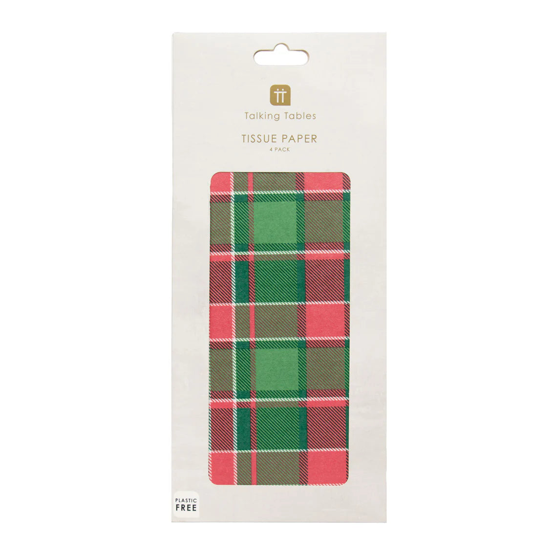 Tartan Christmas Tissue Paper