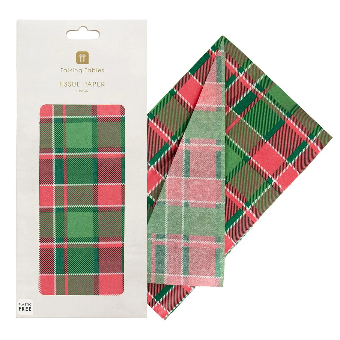 Tartan Christmas Tissue Paper
