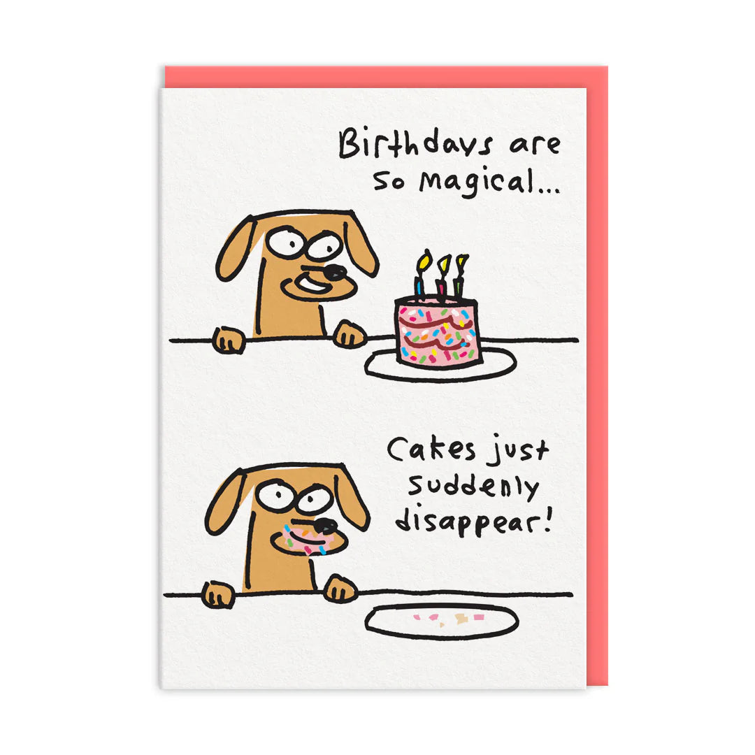 Birthdays Are So Magical Card