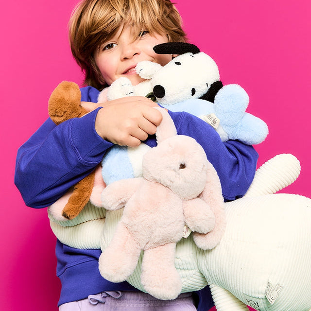 Bubbles Bunny Plush Toy - Pink