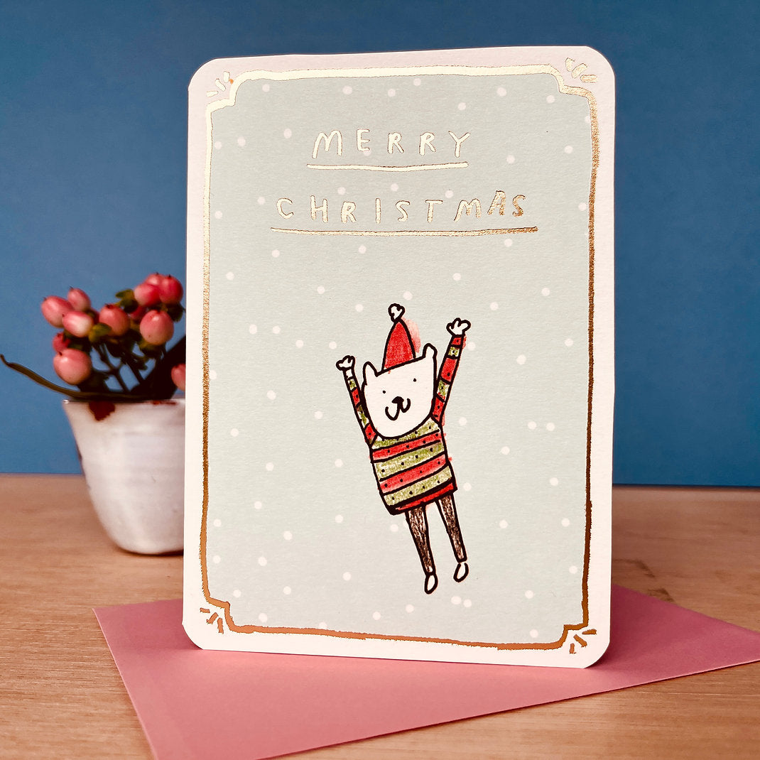 Bear Christmas Card