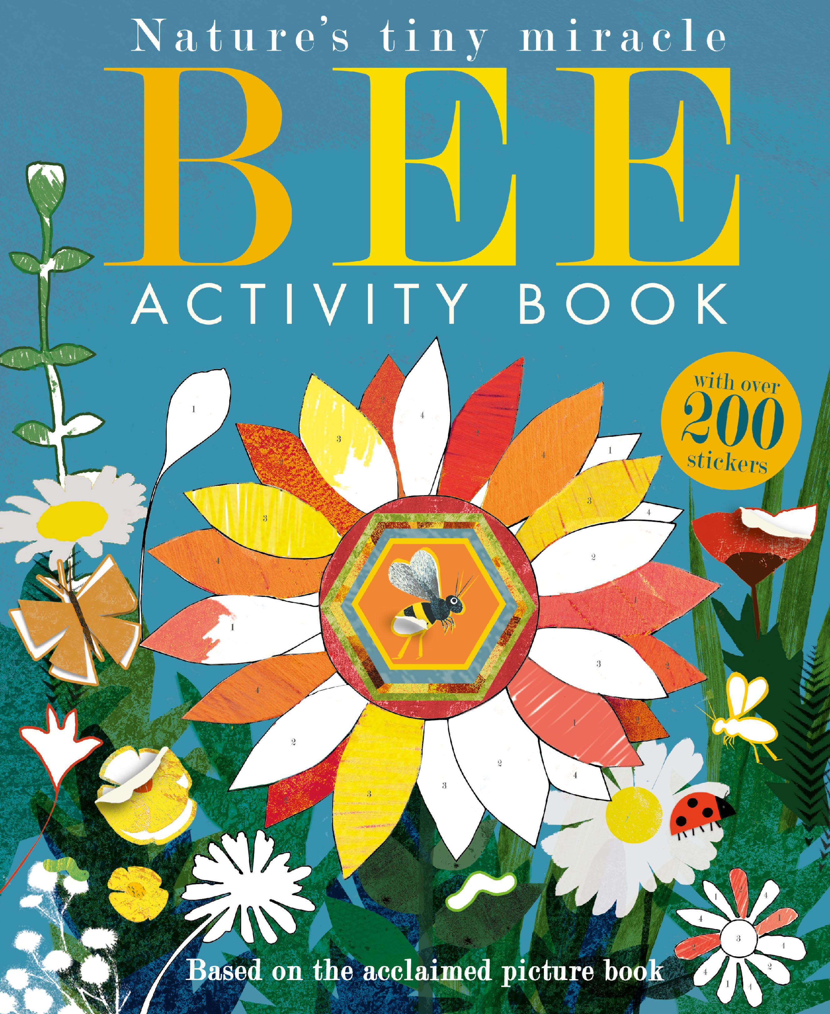 Bee: Natures Tiny Miracle Activity Book By Britta Teckentrup | Curiouser
