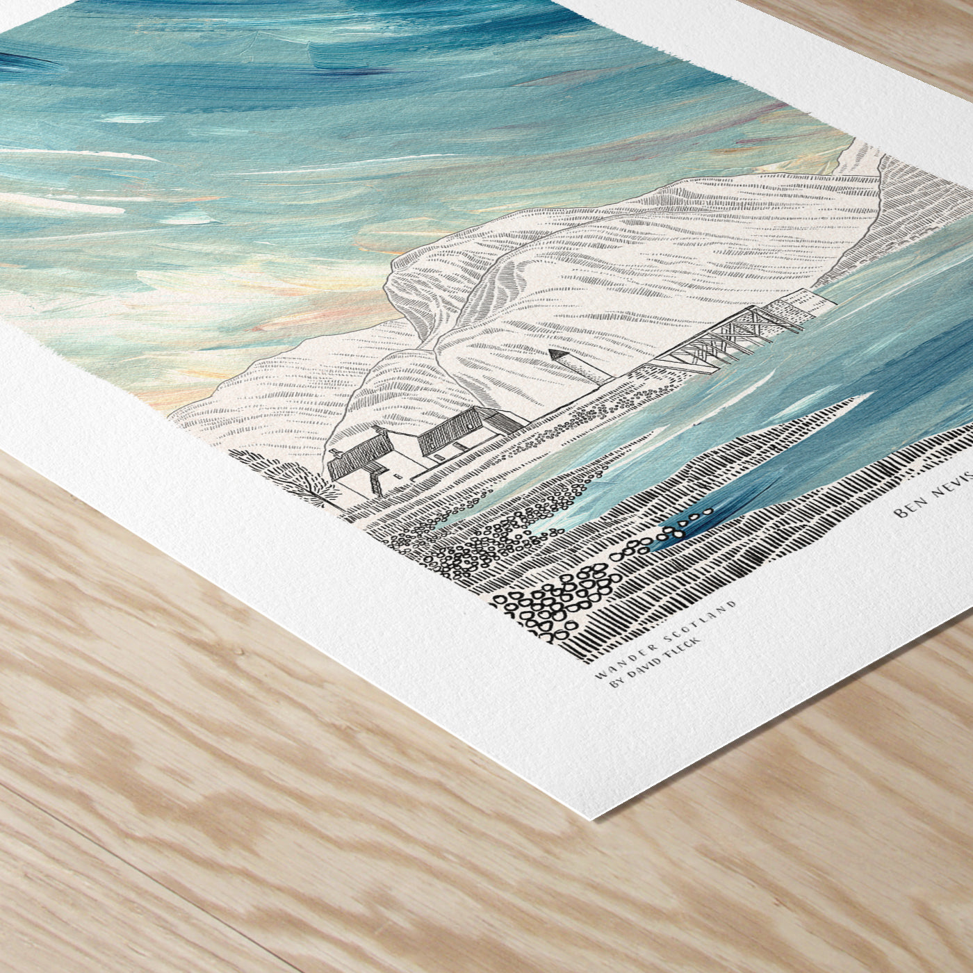 A5 Ben Nevis Art Print