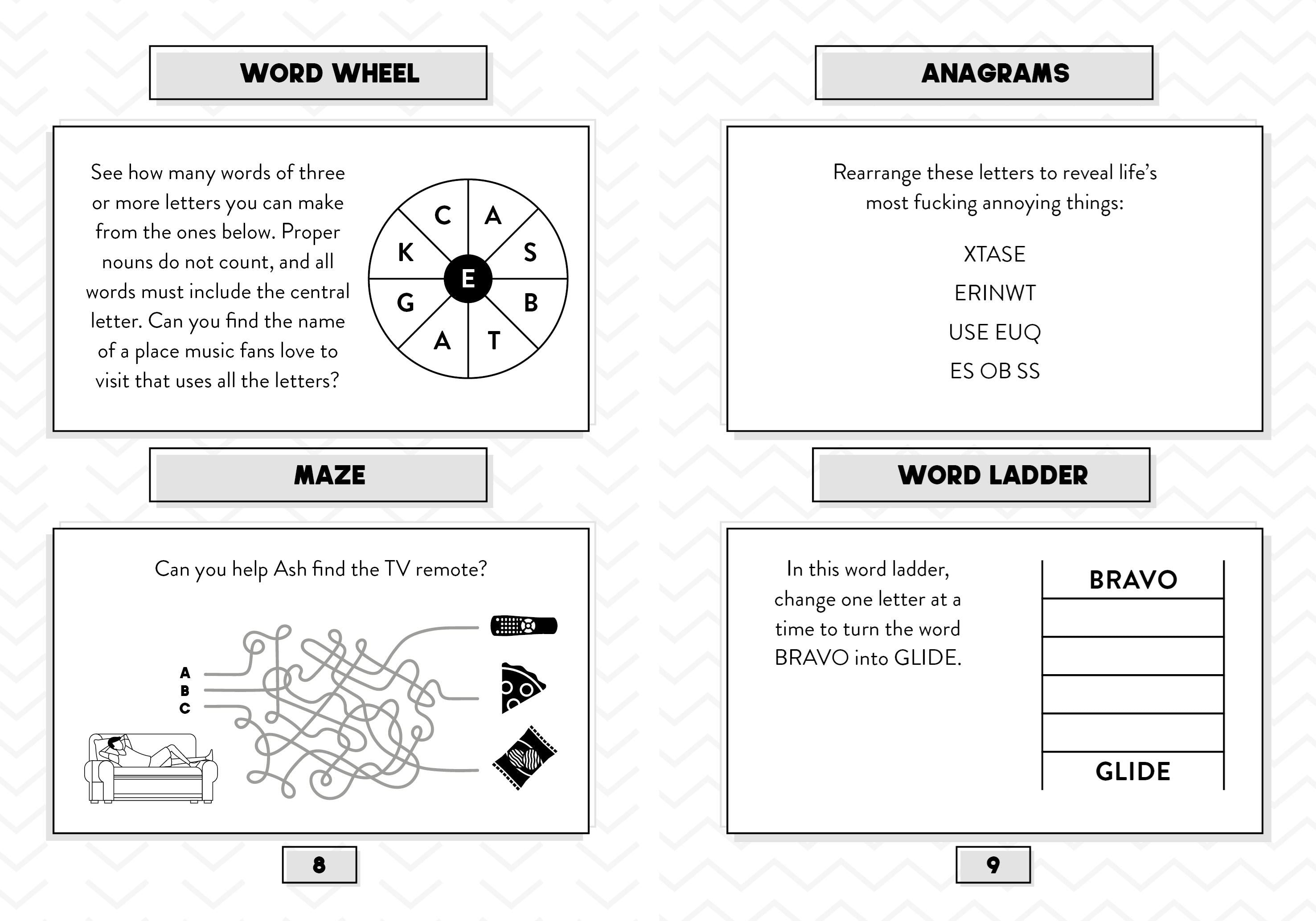 Bored As F*ck Puzzle Book