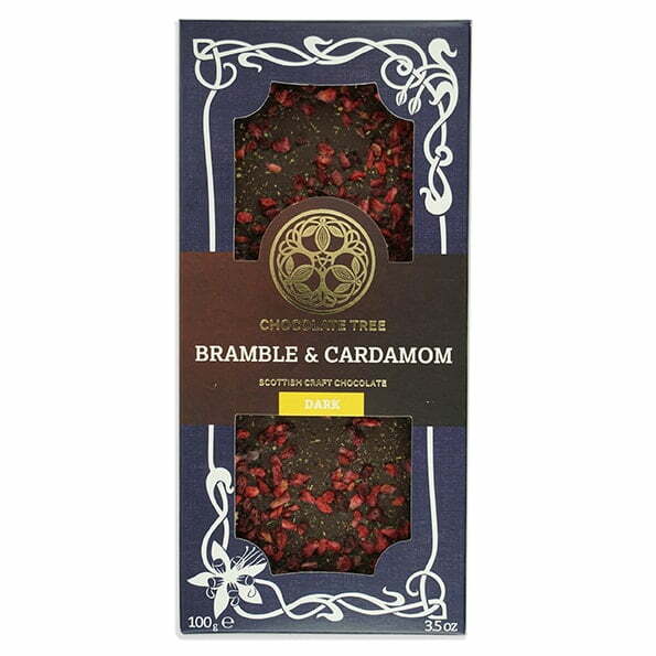 Bramble & Cardamom Dark Chocolate