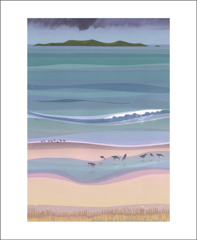Tide Edge Blank Card